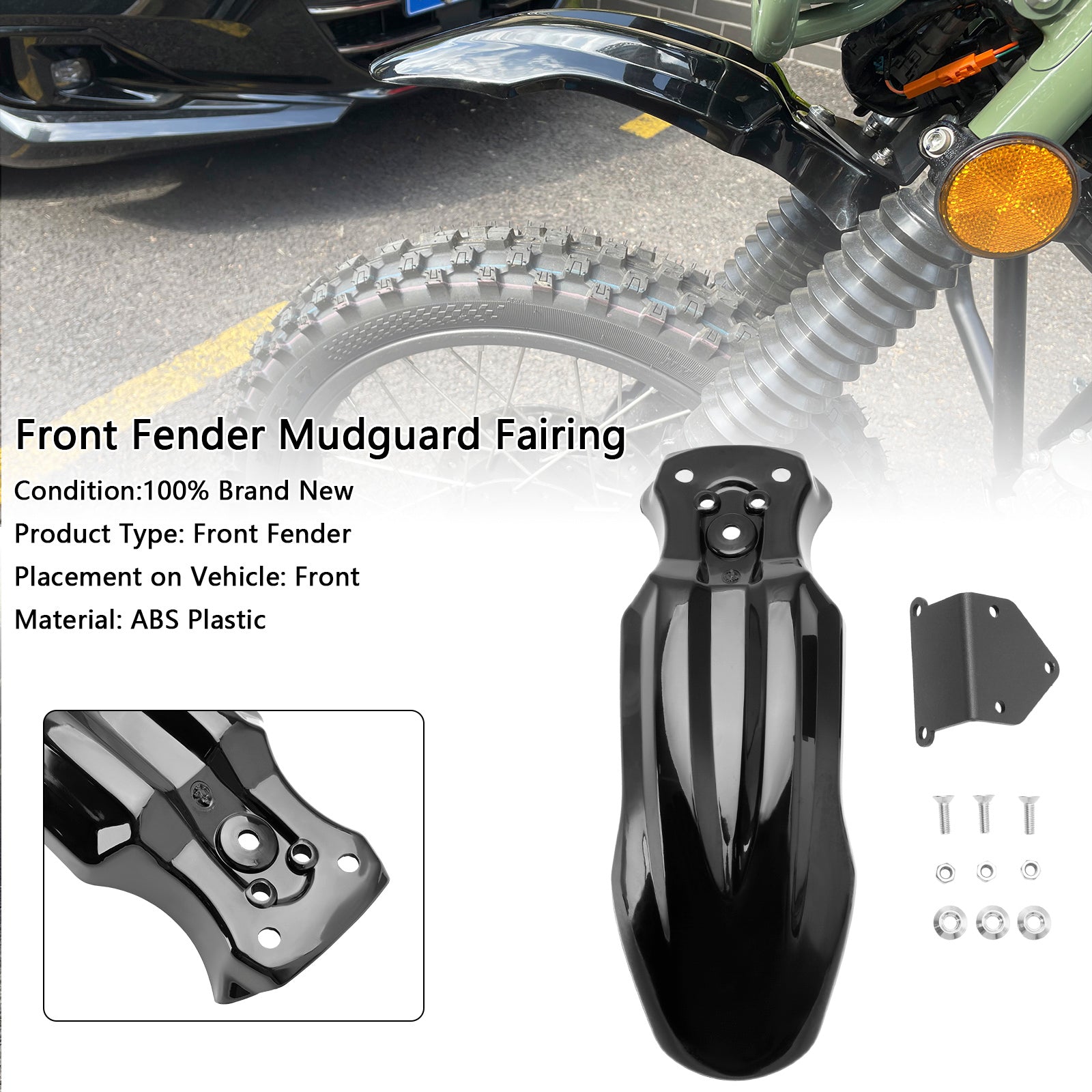 2020-2023 Honda CT125 Hunter Cub Front Fender Mudguard Fairing