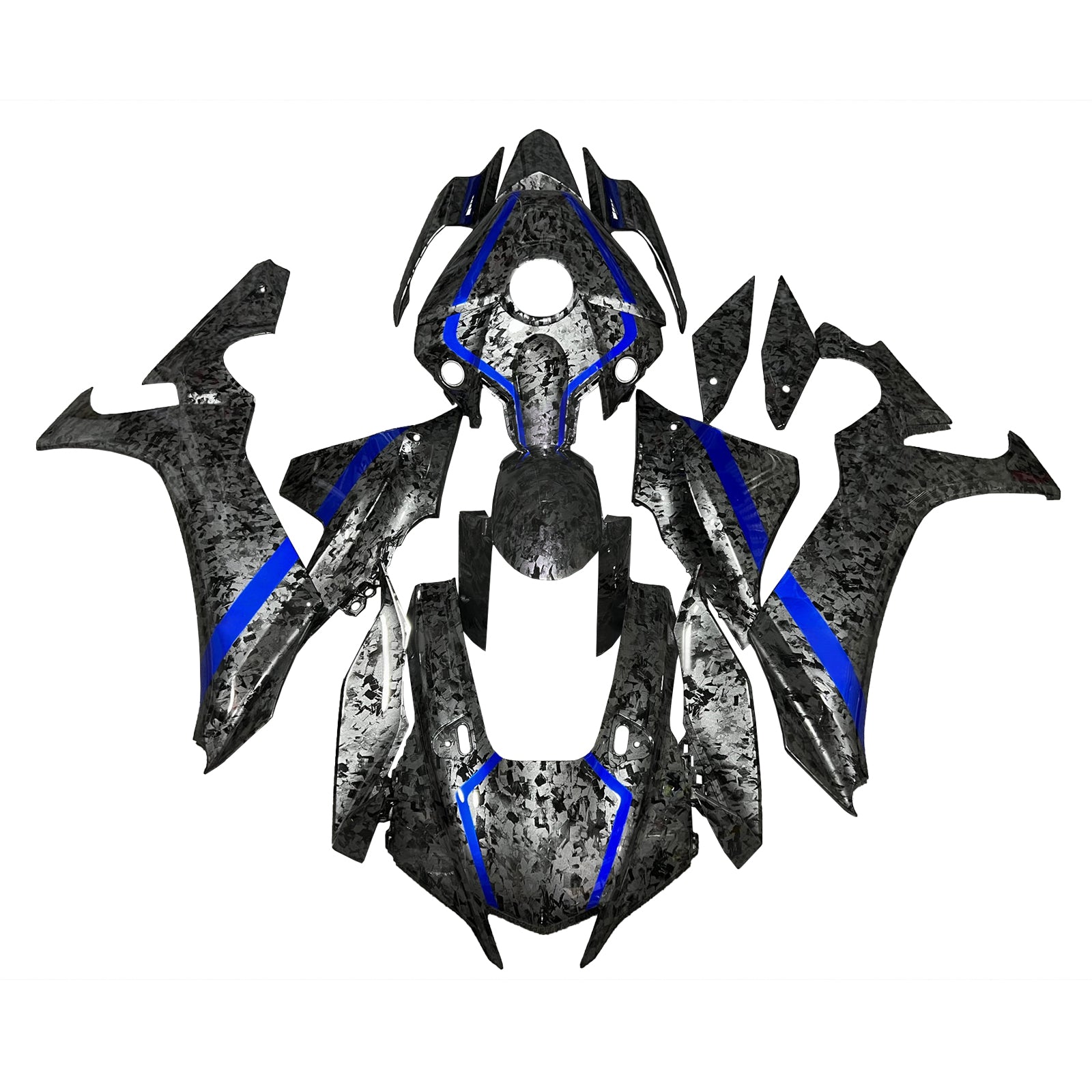 Kit de carenado de inyección, carrocería de plástico ABS apto para Yamaha YZF-R1 2020-2025