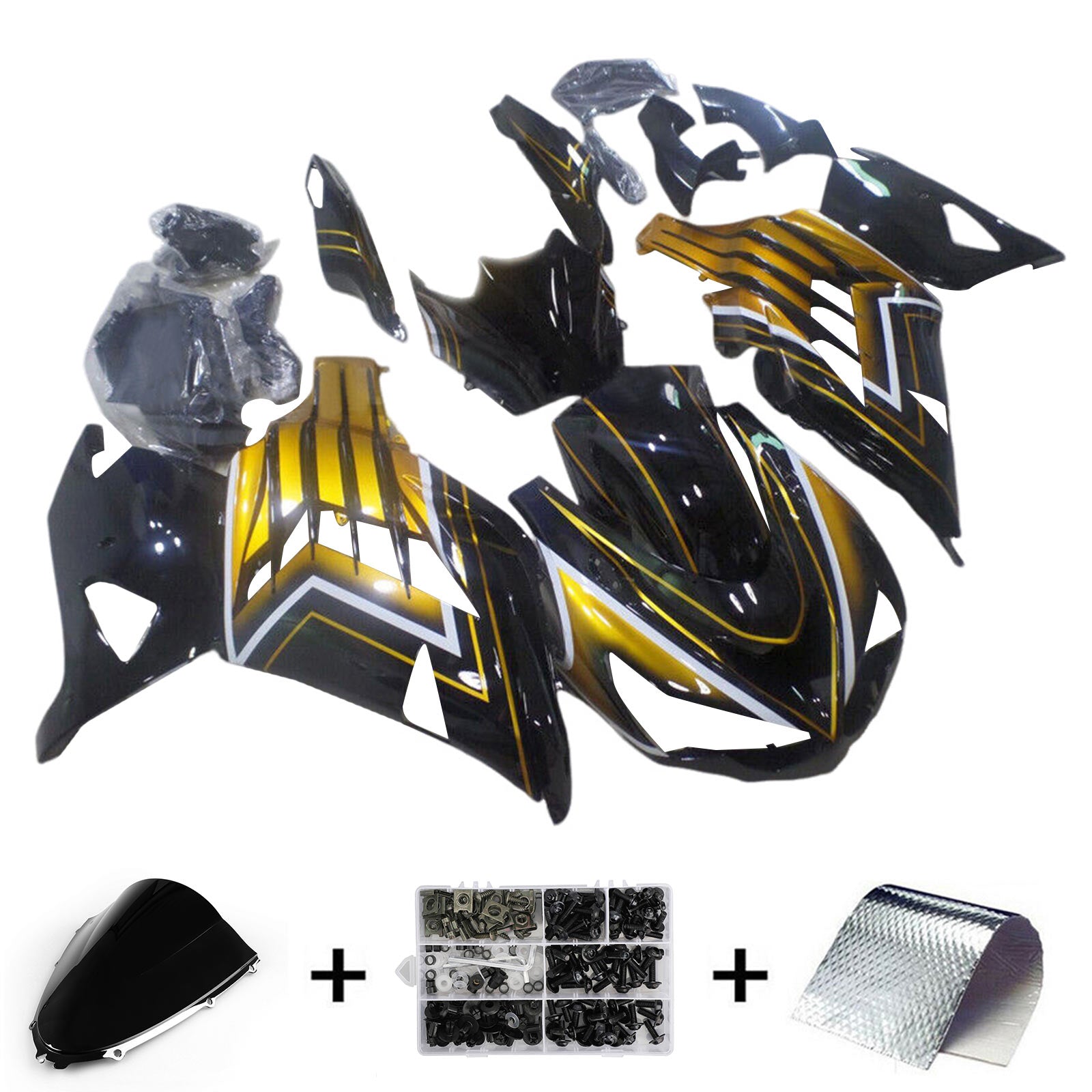 2012-2022 Kawasaki ZX14R ZZR1400 Injection Fairing Kit Bodywork