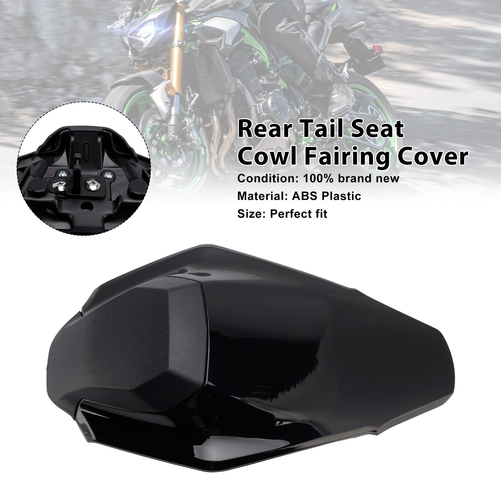 Rear Tail Seat Cowl Fairing Cover For Kawasaki Z900 Z900SE 2025-2026