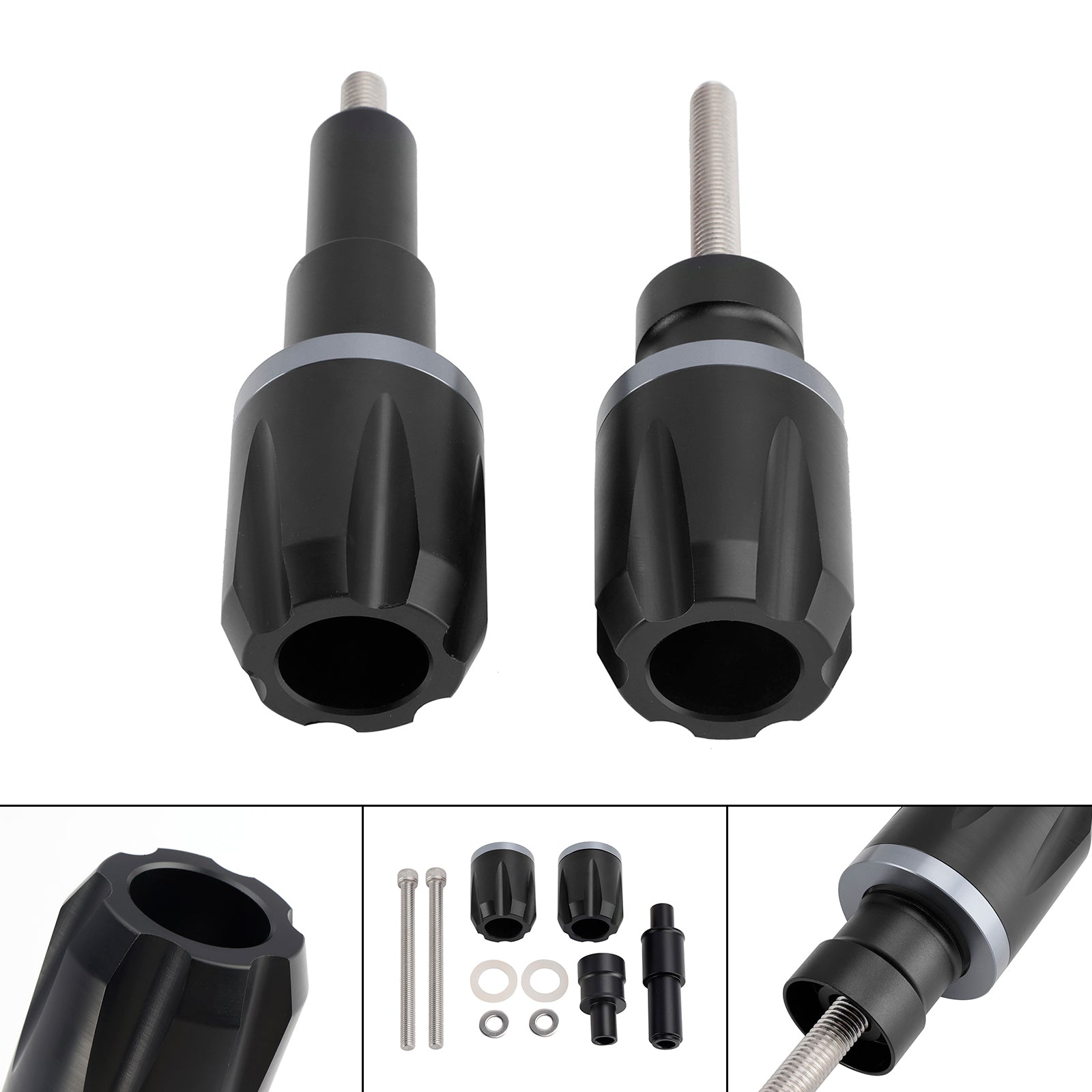 2019-2023 BMW F900R F750GS F850GS CNC Cadre anti-crash Sliders Protector Blue Black