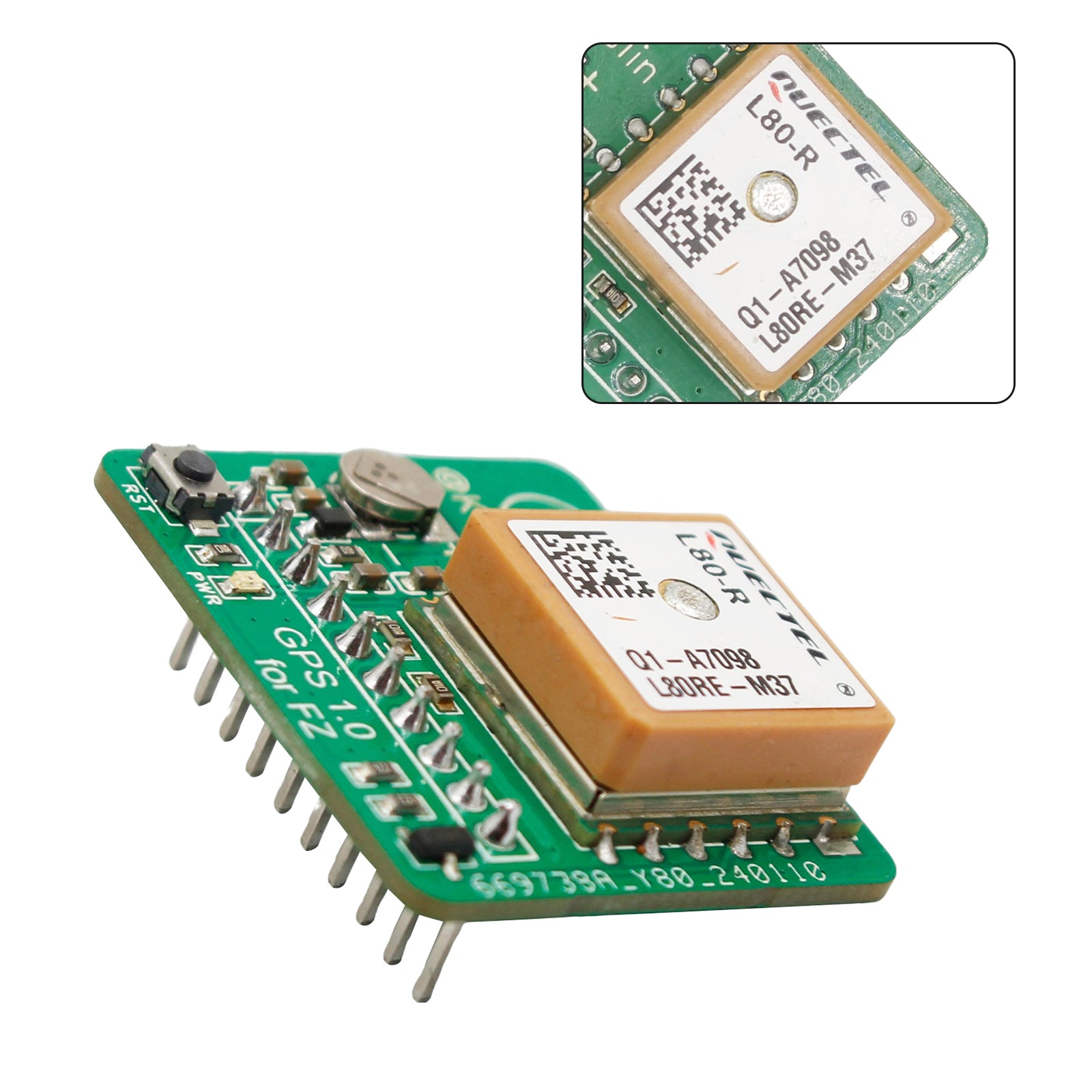 New GPS Module Uses Antenna Integrated Module Unleashed Firmware