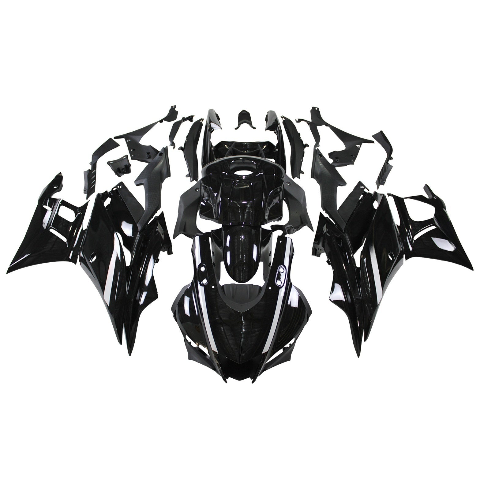 Injection Fairing Kit Bodywork Plastic ABS fit For Yamaha YZF R3 R25 2022-2024