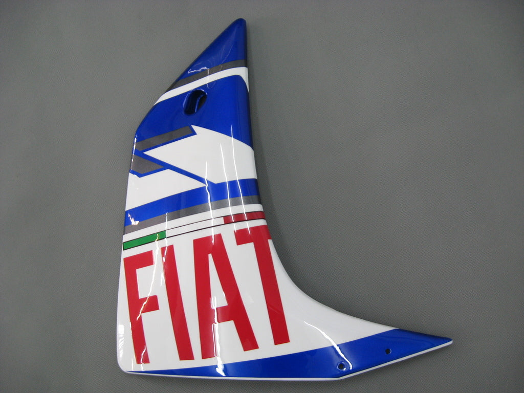 2007-2008 Yamaha YZF-R1 Blue White FIAT Racing Fairings Generic