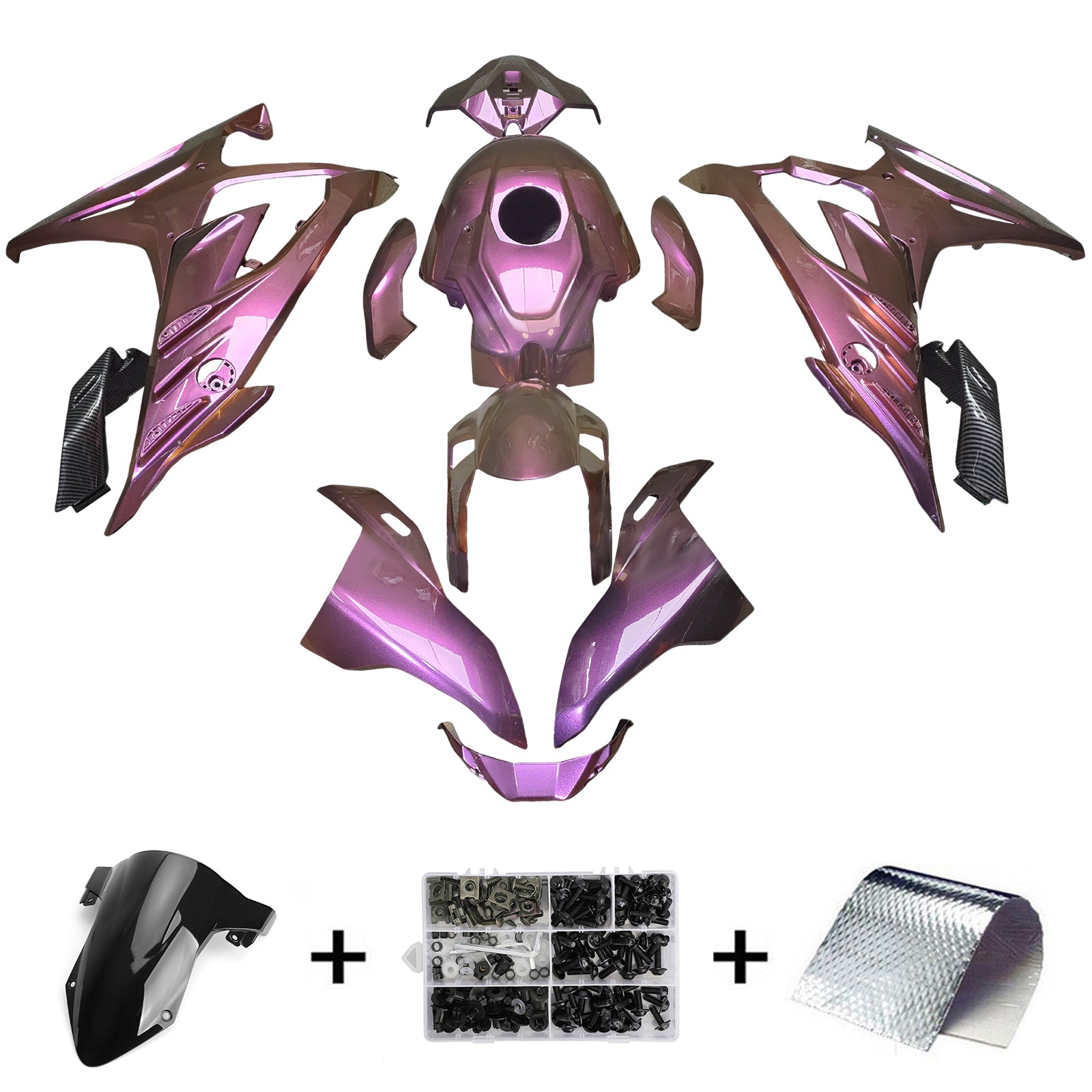 2023-2024 BMW S1000RR Injection Fairing Kit Bodywork Plastic ABS