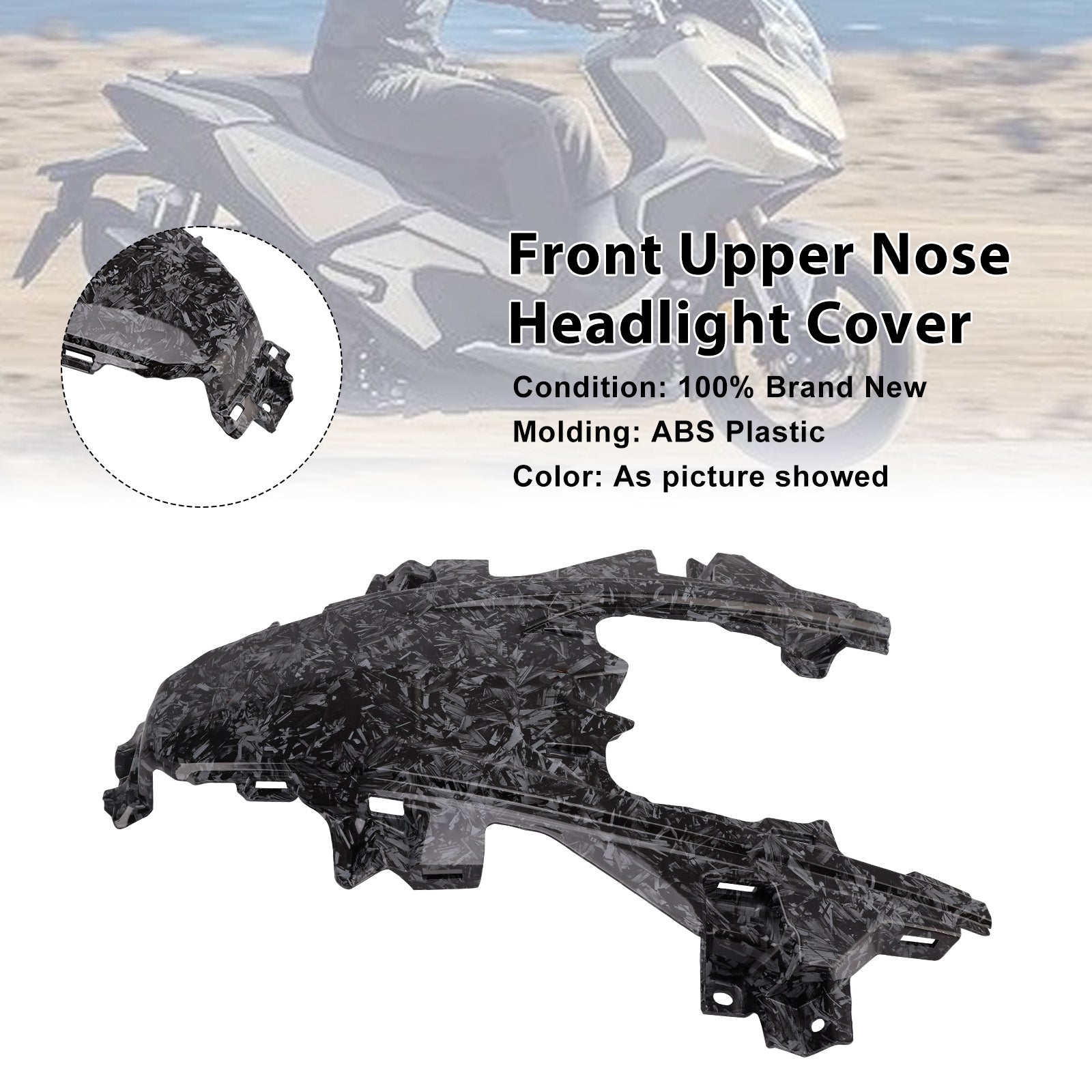 2022-2025 Honda ADV350 Front Nose Headlight Panel Cover Fairing