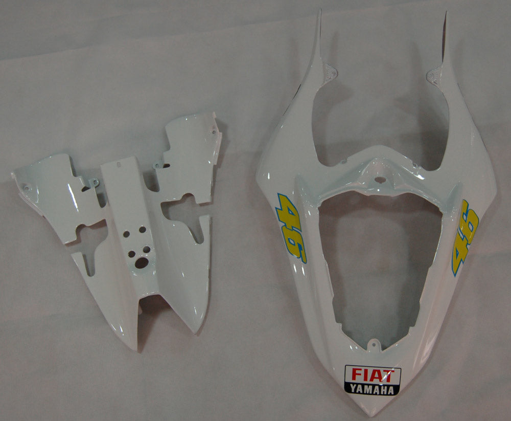 2007-2008 Yamaha YZF-R1 Green Emerald White FIAT Racing Fairings Generic