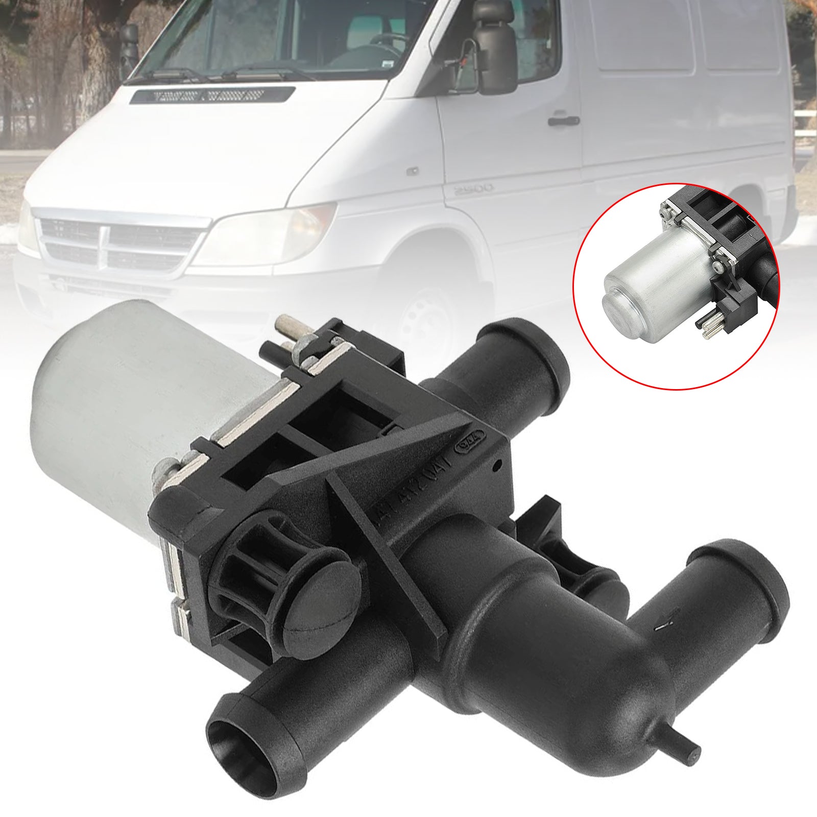 Värmare kylvätskekontrollventil 0018300684 för Dodge Sprinter 2500/3500 2003-2006
