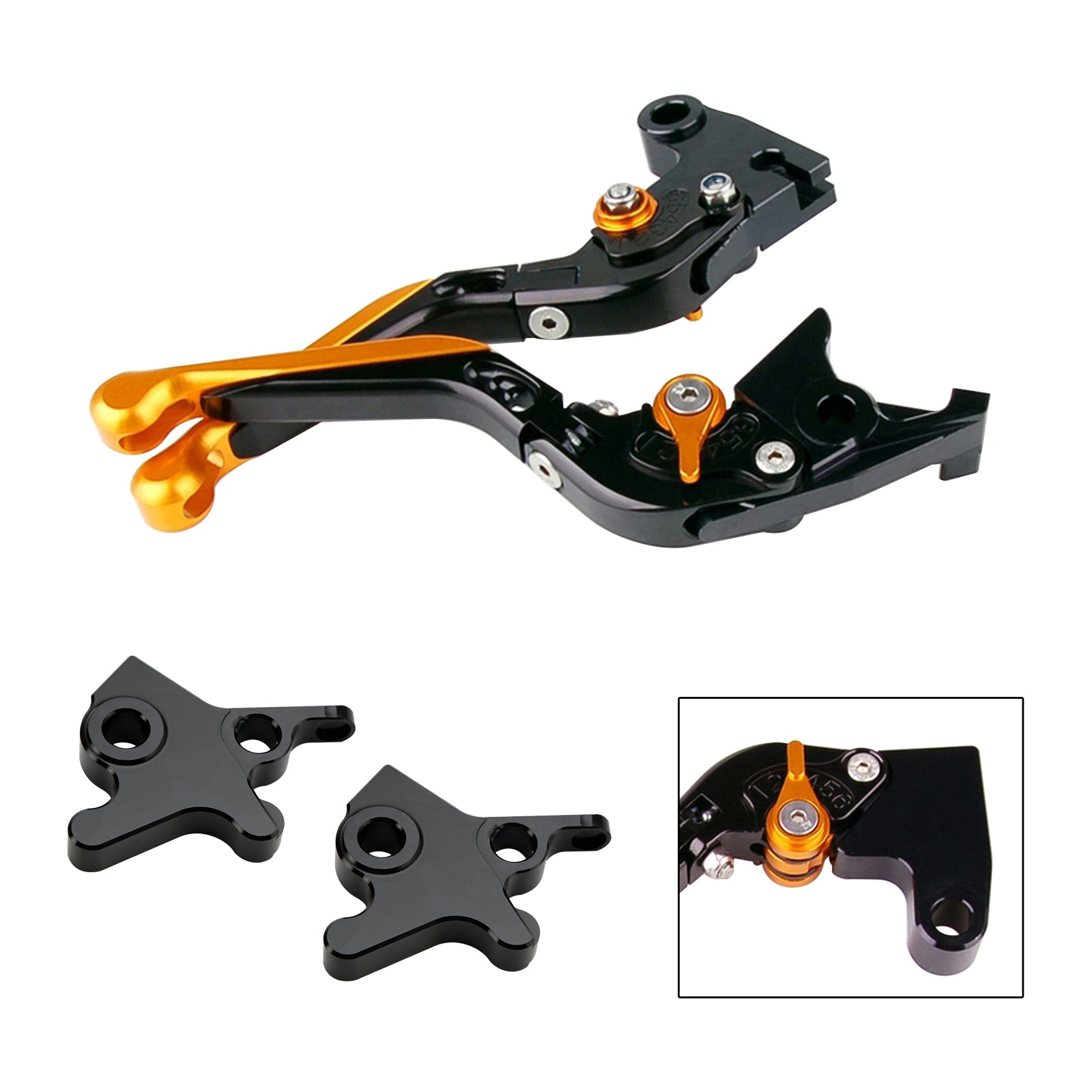 Palanca de freno de embrague ajustable para Piaggio MP3 300 16-18 MP3 350 18-19