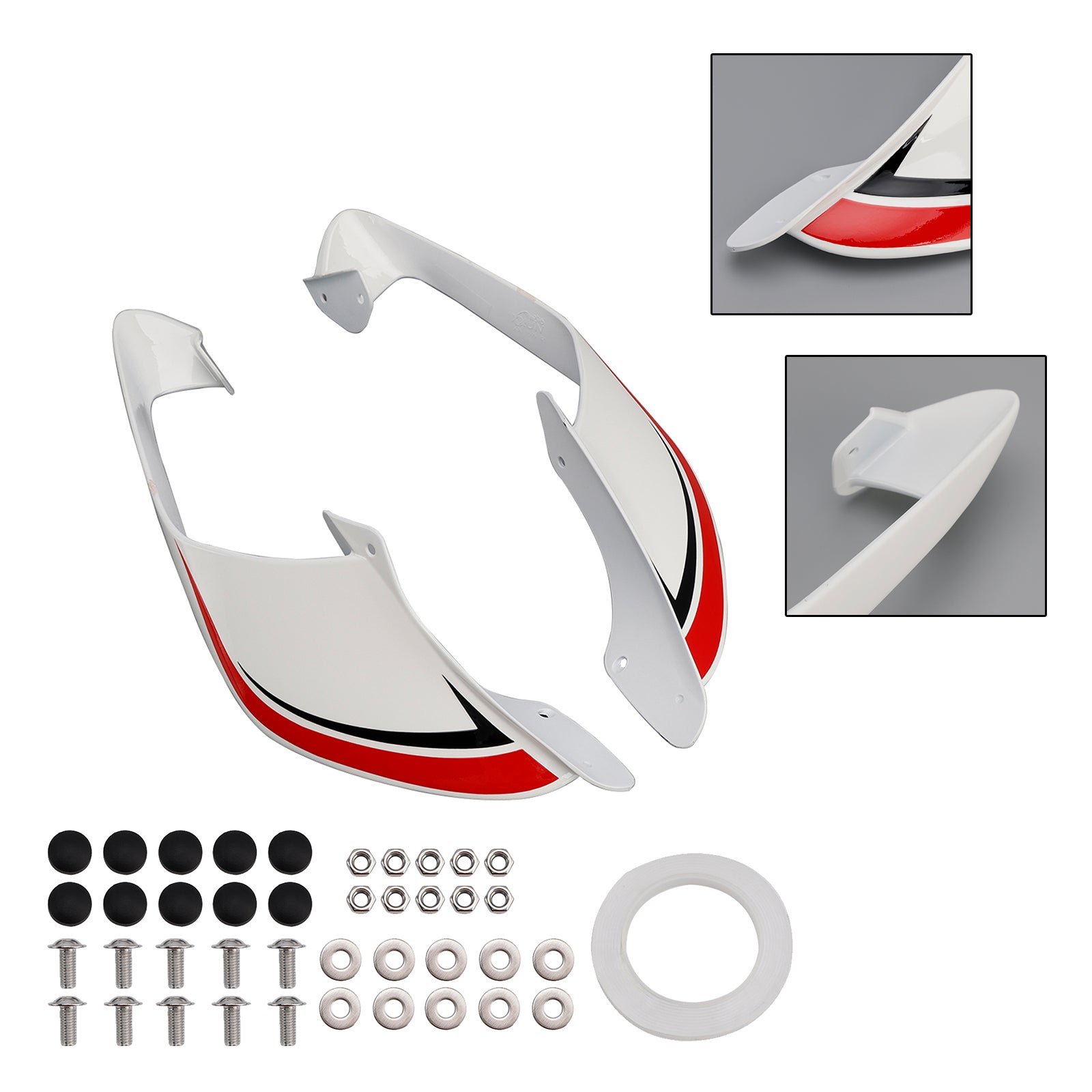 2021-2024 Yamaha YZF R1 R1M ailes latérales avant ailes becquet carénage
