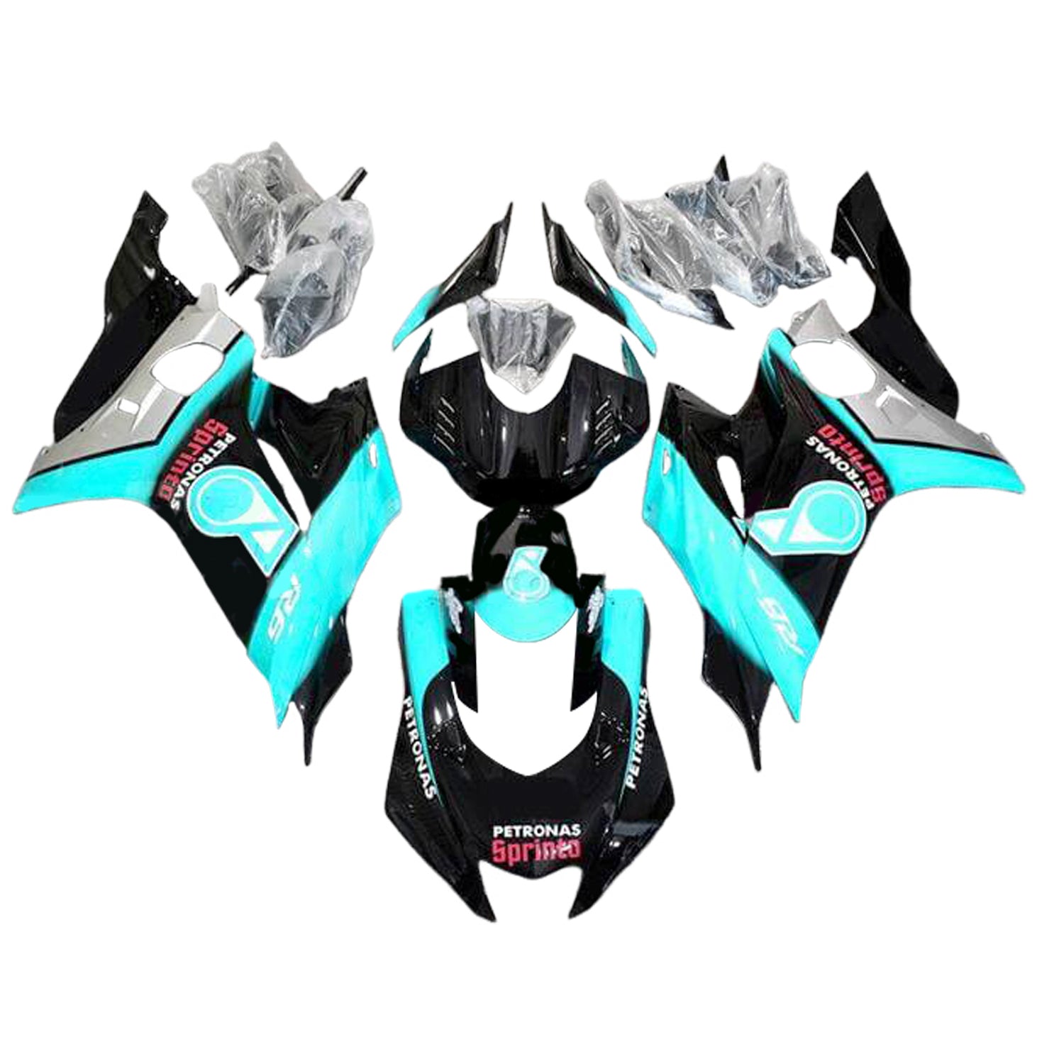 Kit de carénage d'injection Yamaha YZF-R6 2017-2023 carrosserie plastique ABS