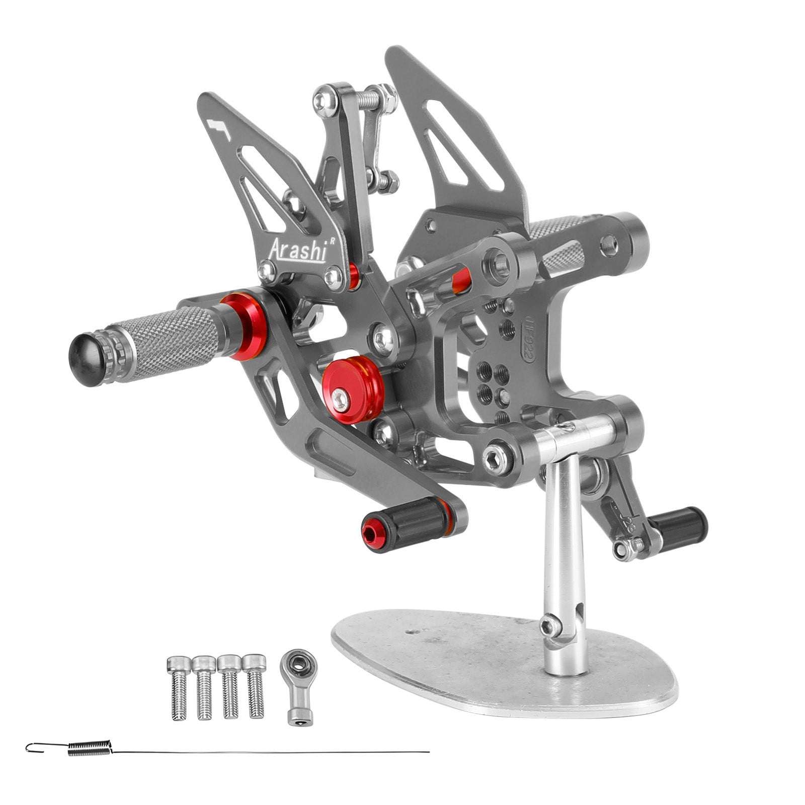 Repose-pieds arrière en aluminium CNC pour Kawasaki ZX-10R ZX10 ZX1000 2021-2023