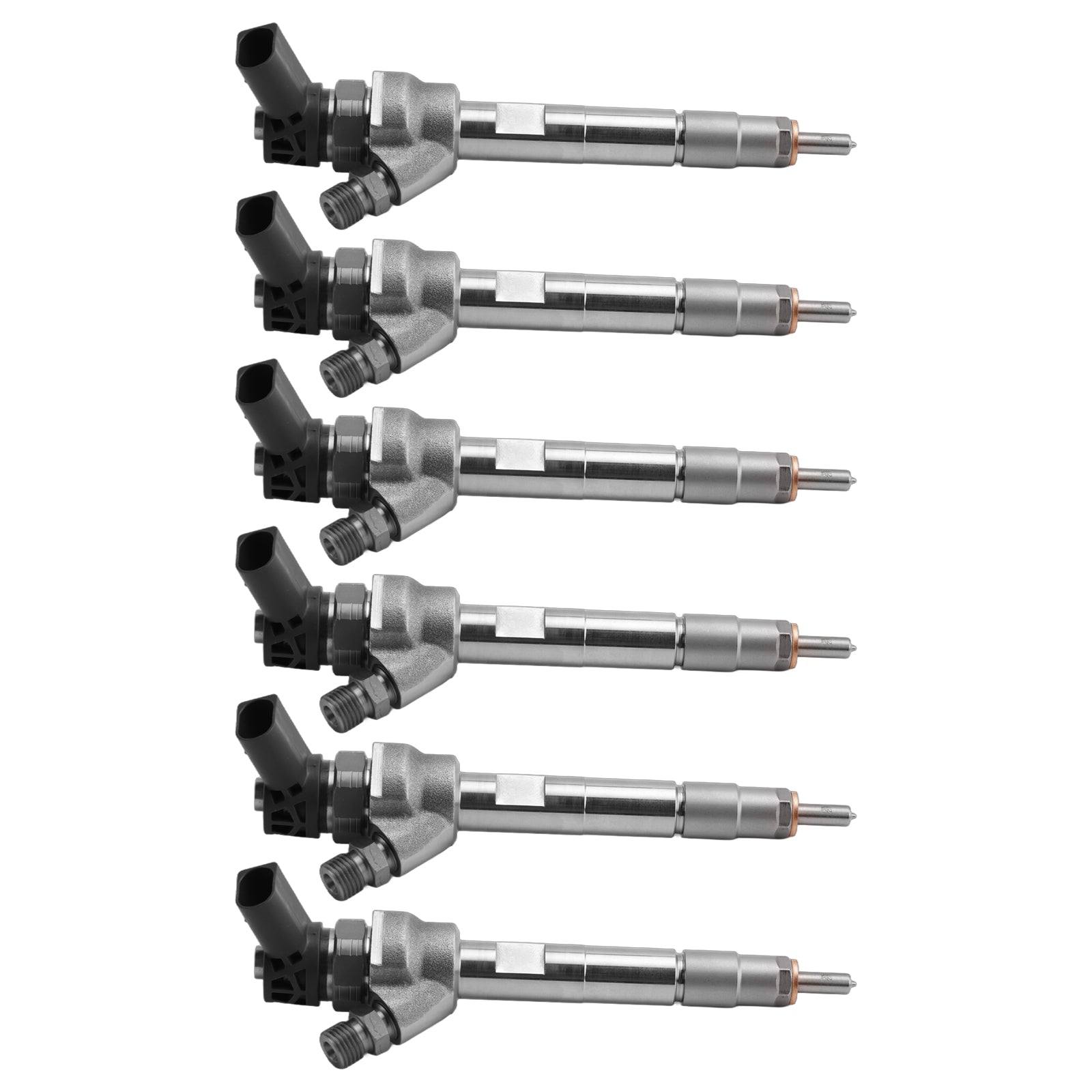 Injecteur de carburant pour BMW F10 F30 F15 328d X5 535d 740Ld N47 N57, 6 pièces, 0445110597