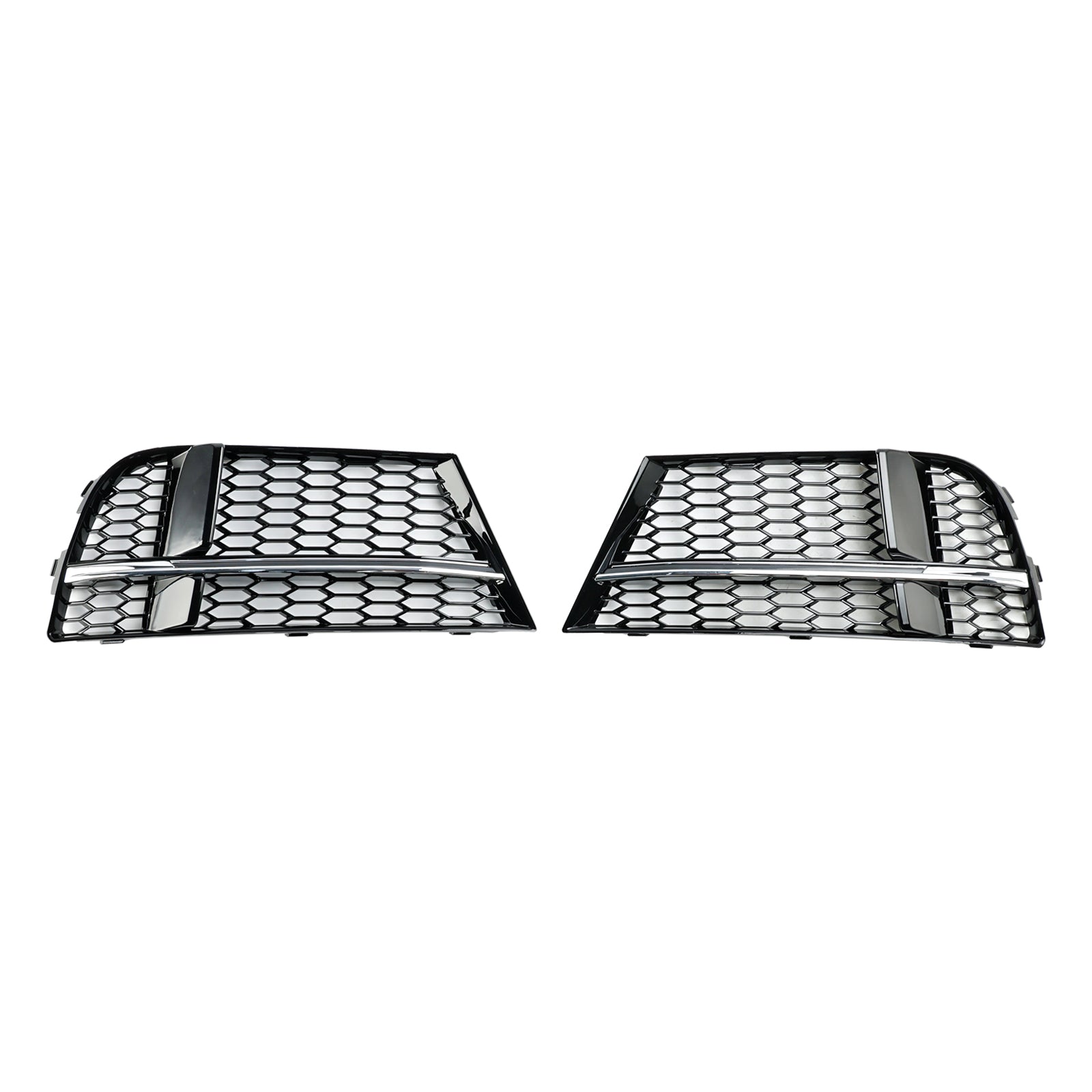 Mistlamp Cover Bezel Grill Grille Fit AUDI A3 S-LINE 2017-2019 8 V