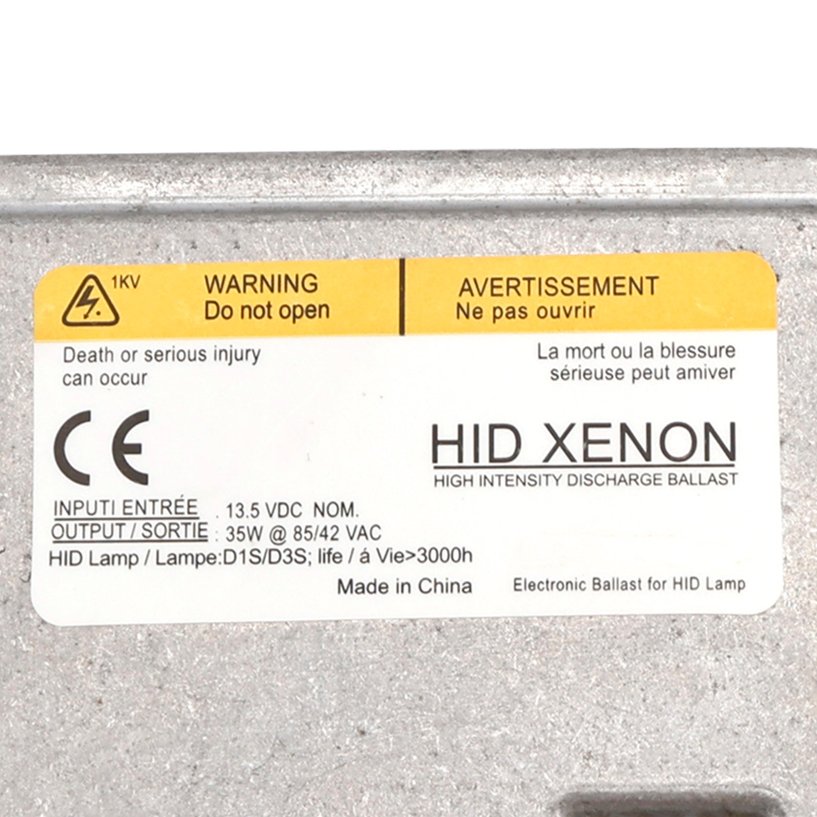 Hid Xenon Lamp Onderdeel Super Vision Elektronische Ballast