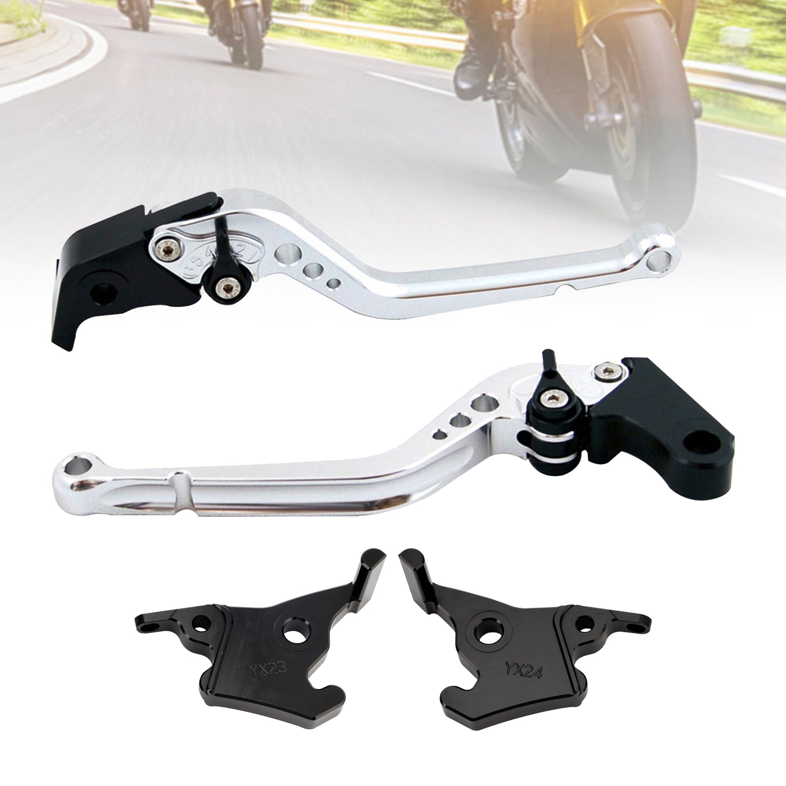 Long Clutch Brake Lever fit for YAMAHA XMAX 300 2023-2025