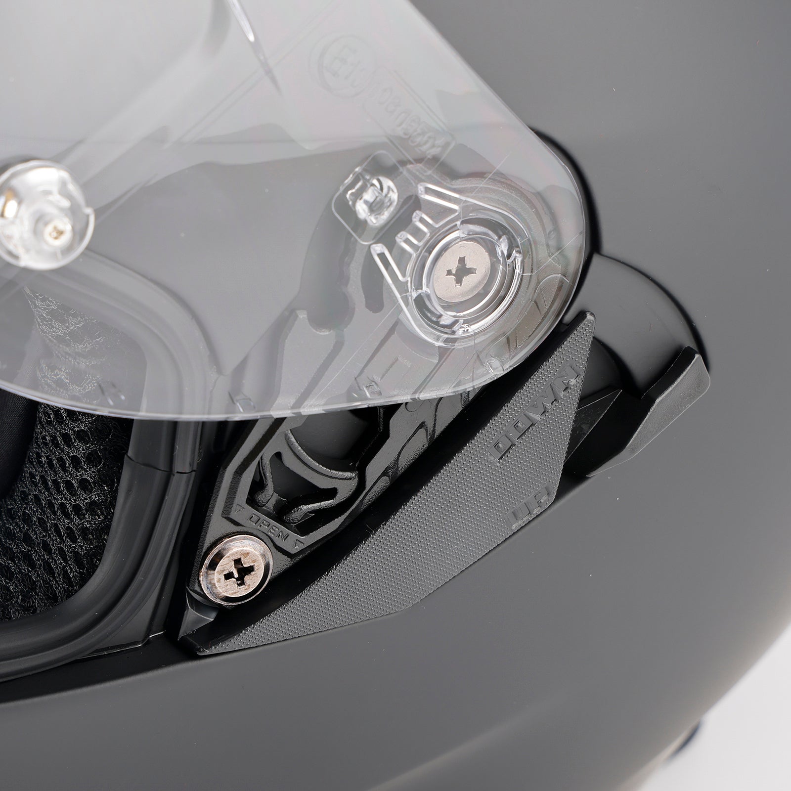 DOT Motorcycle Helmet Adult Street Full Face Orange Matte black