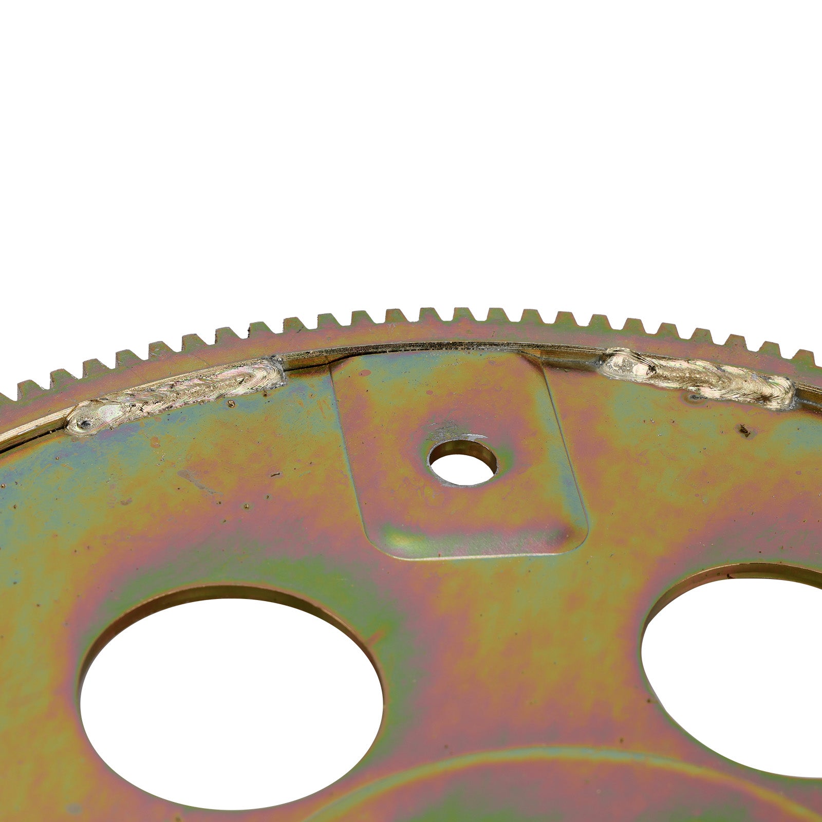 168-Teeth Steel Flexplate 1845400 Fit Chevy 454 1970-1990 White Zinc External