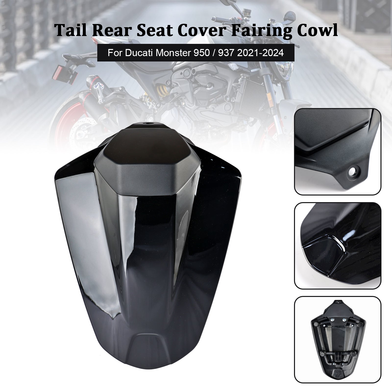 2021-2024 Ducati Monster 950 937 Tail Rear Seat Cover Fairing Cowl