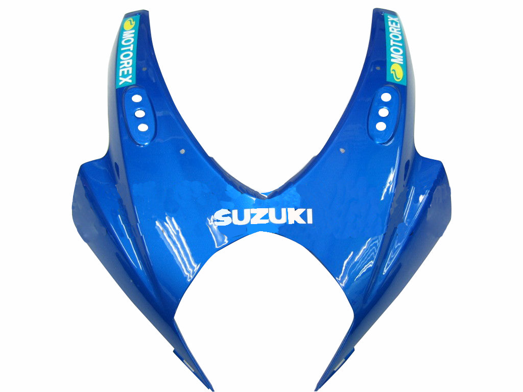 2007-2008 Suzuki GSXR 1000 Bleu Rouge Blanc Carénages Makita Racing Générique