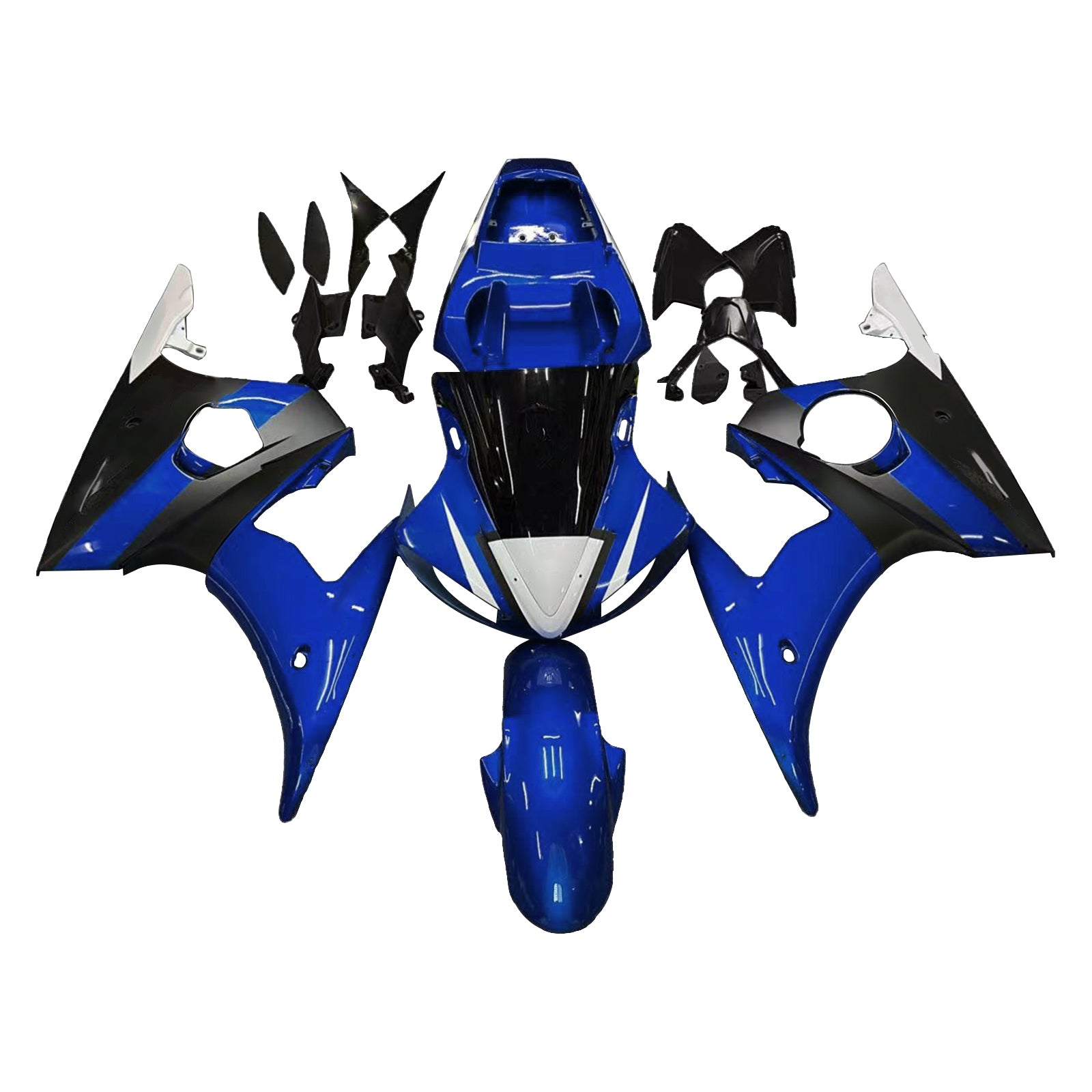 Injection Fairing Kit Bodywork Plastic ABS fit For Yamaha YZF 600 R6 2005
