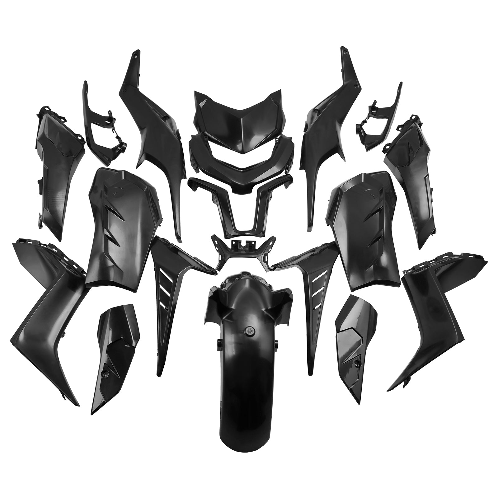 2023 2024 Yamaha X-Max 300 XMAX Bodywork Fairing Injeksjon Upalt