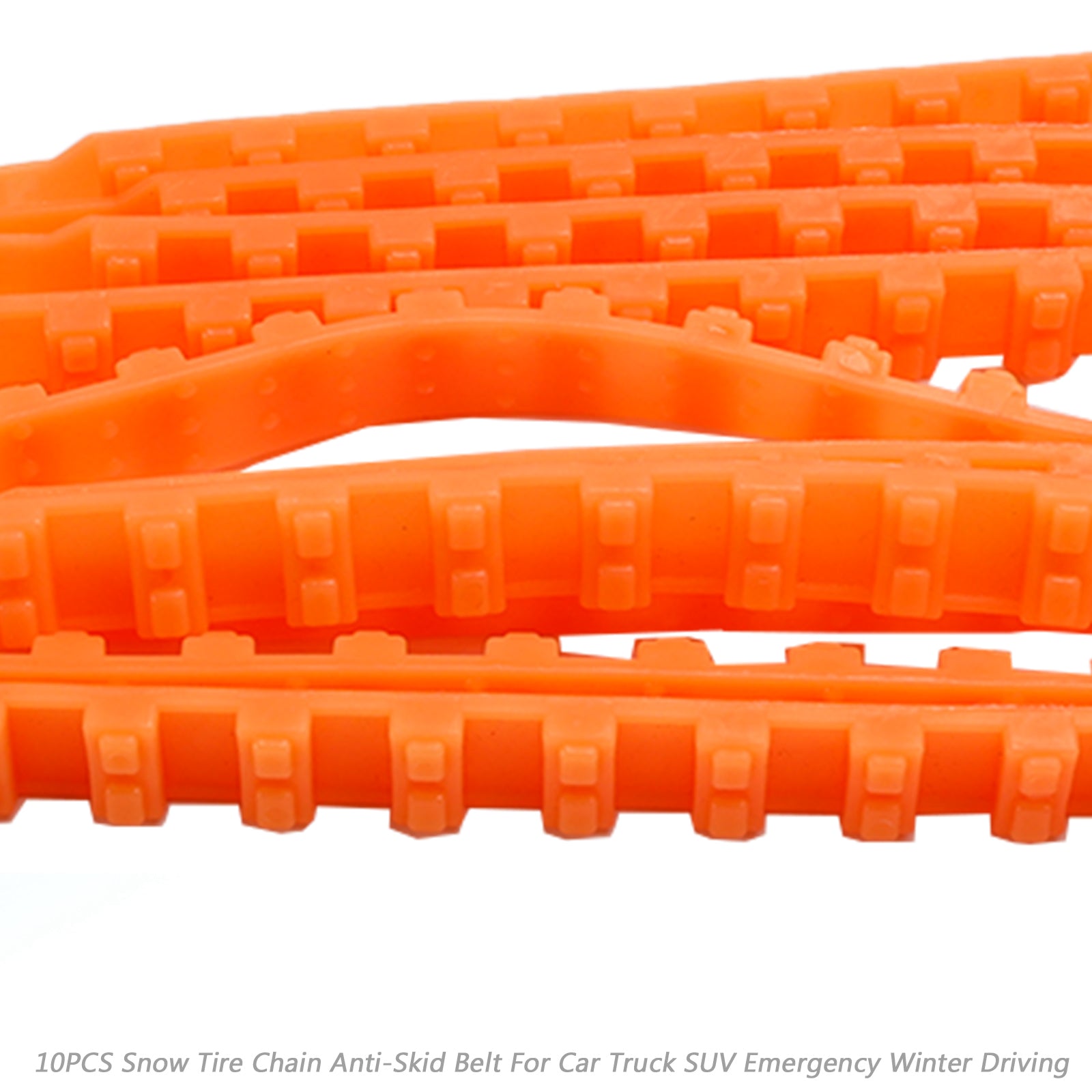 10/20/40 st snödäckskedja Antisladdbälte för billastbil SUV vinterkörning