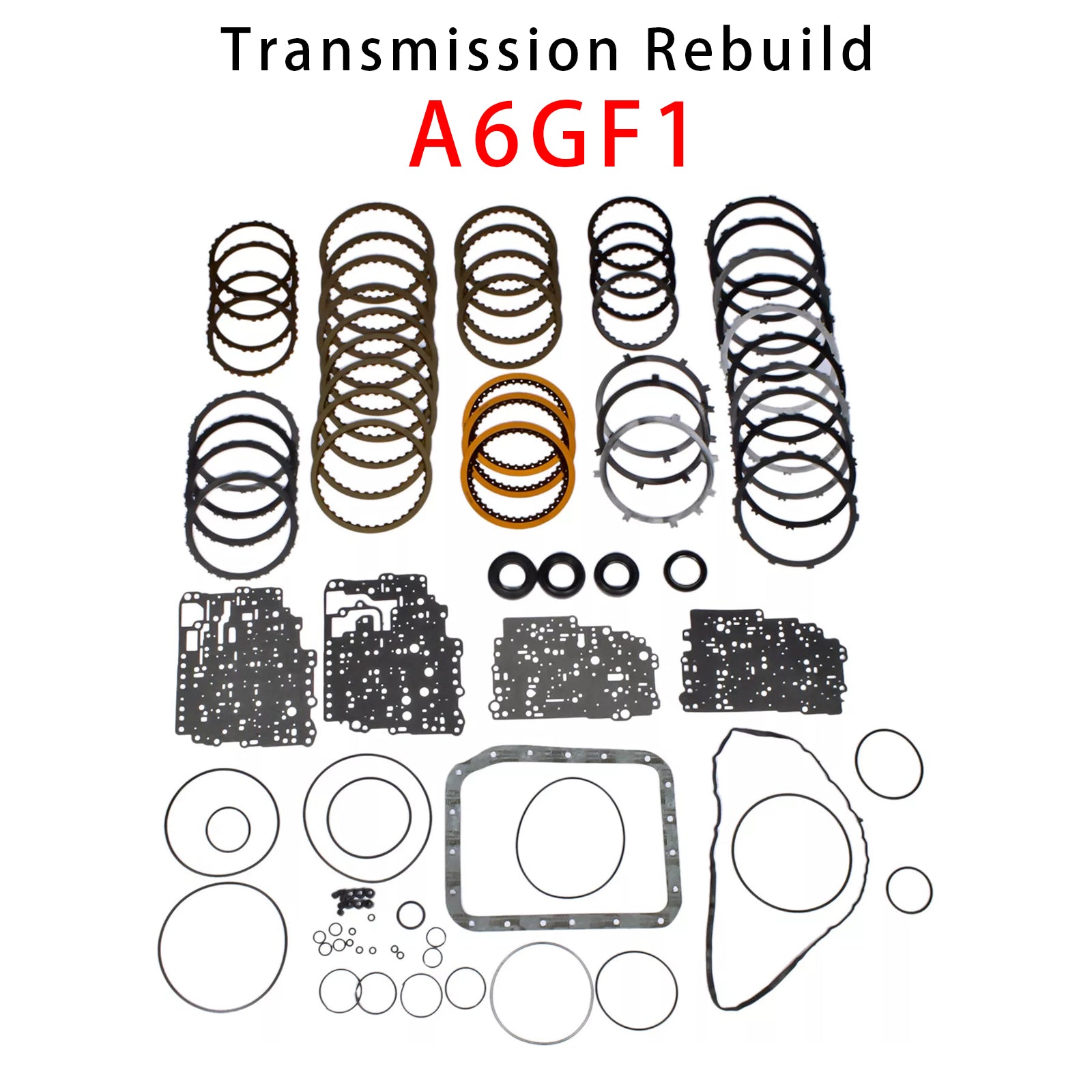 A6GF1 Auto Transmission Master Rebuild Kit for Hyundai Elantra 1.8L 2.0L L4 GAS