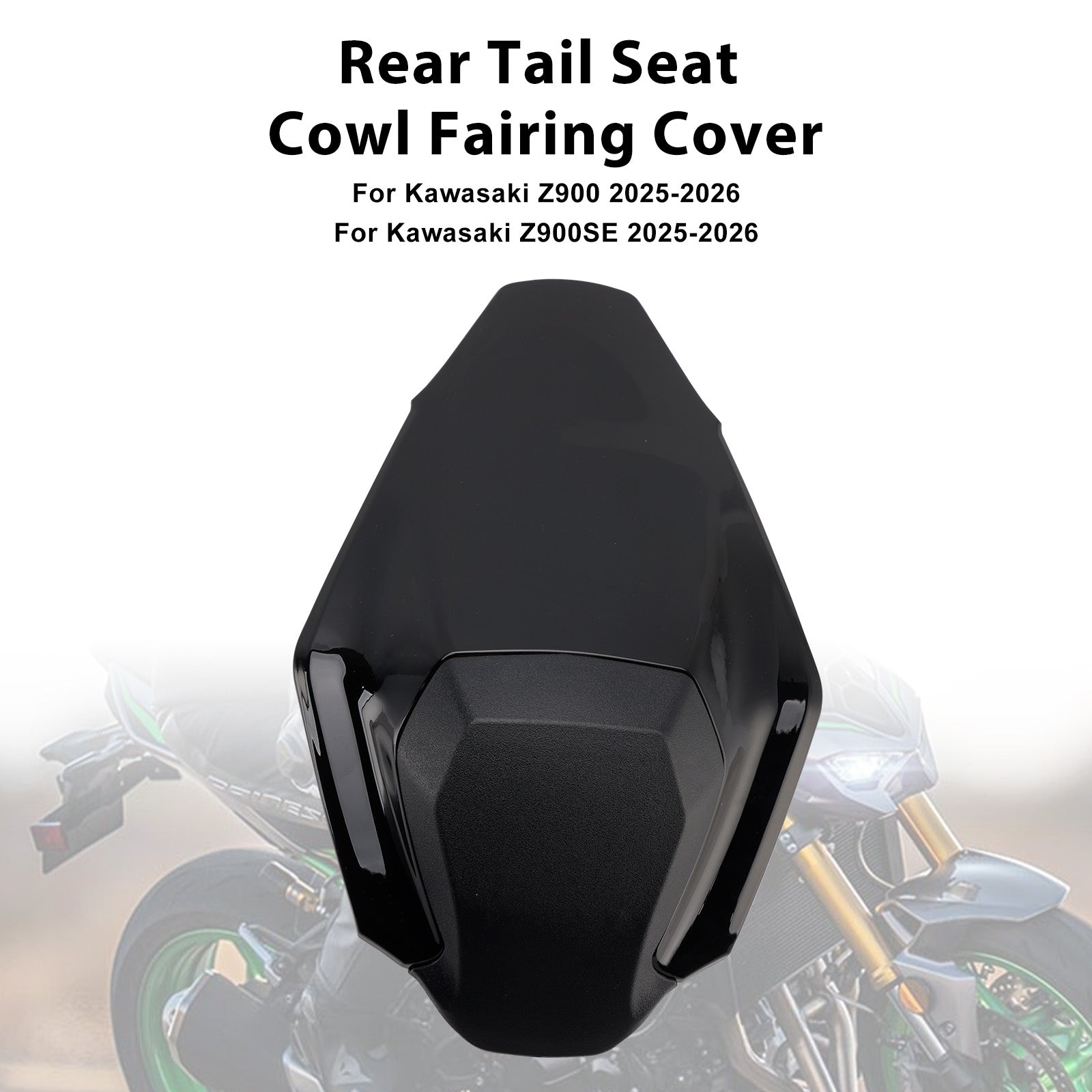 Rear Tail Seat Cowl Fairing Cover For Kawasaki Z900 Z900SE 2025-2026