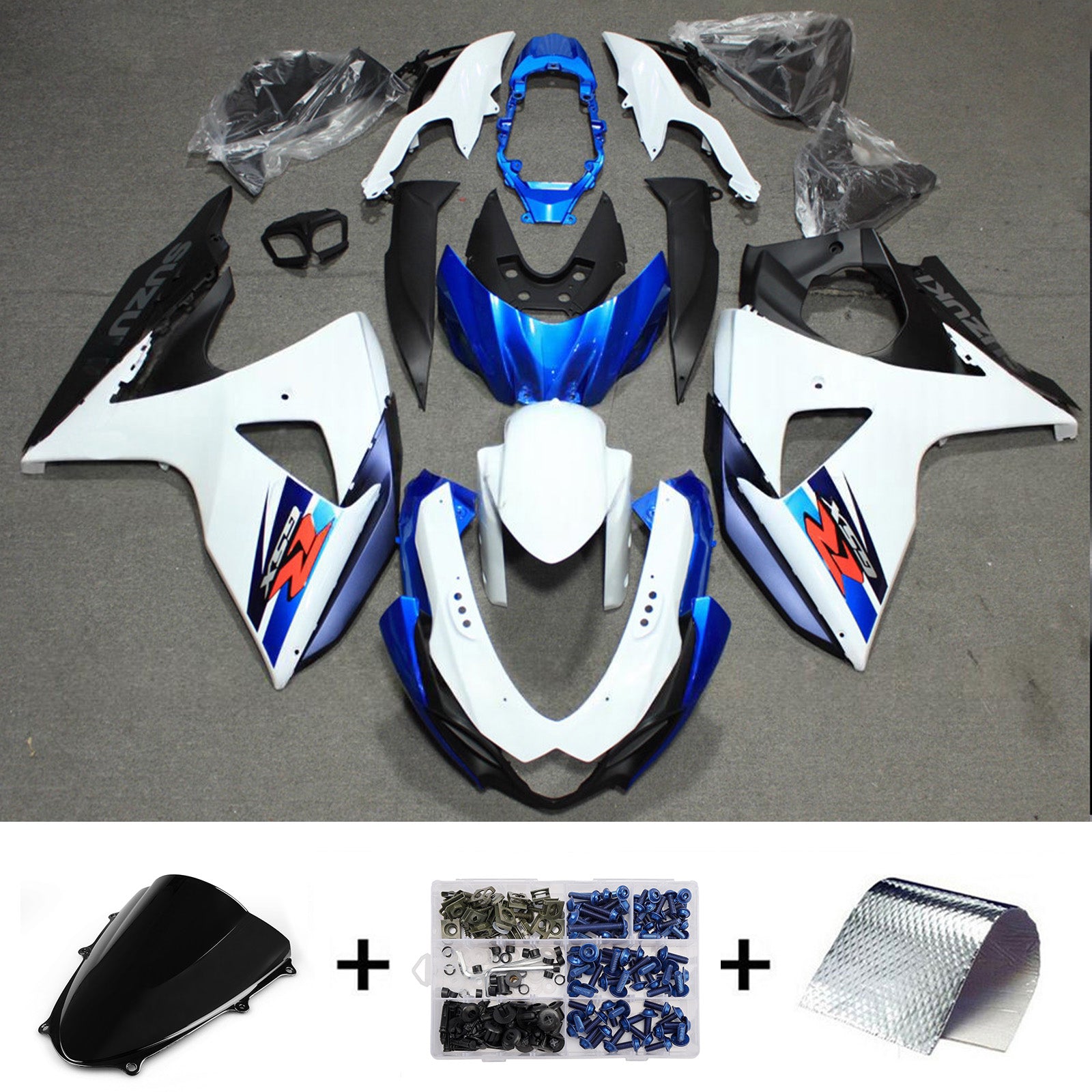 Injection Fairing Kit Bodywork Plastic ABS For Suzuki GSXR1000 2009-2016 K9