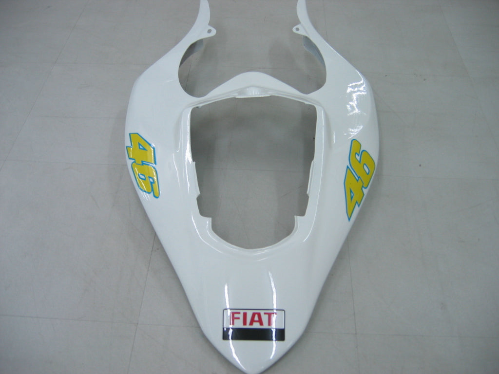 2004-2006 Yamaha YZF-R1 Bleu Blanc No.46 Carénages de course génériques