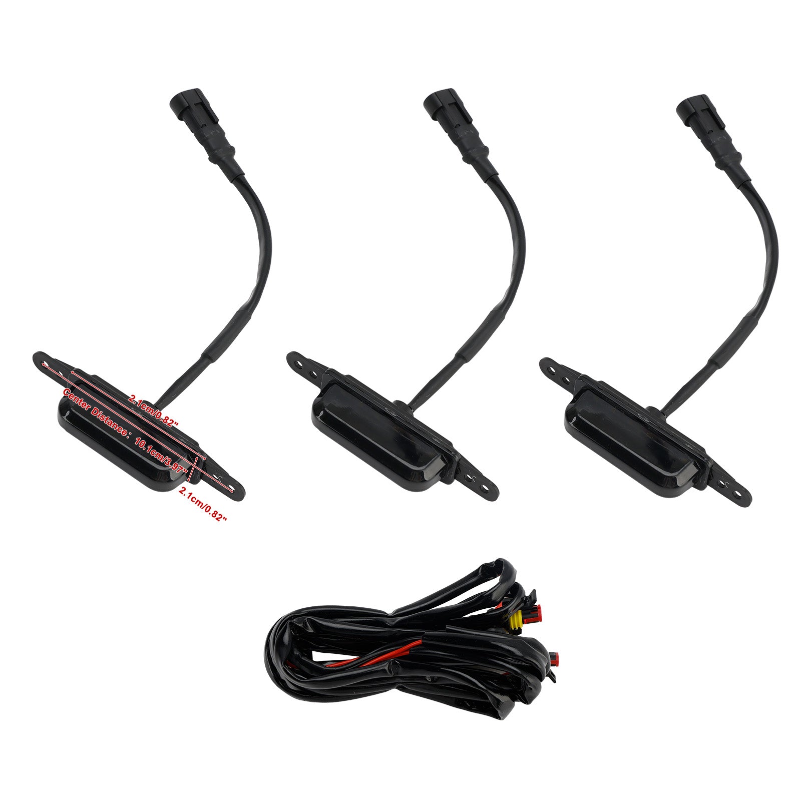 2023-2025 Ford Ranger Next Gen Wildtrak White Led Light Front Bumper Grille