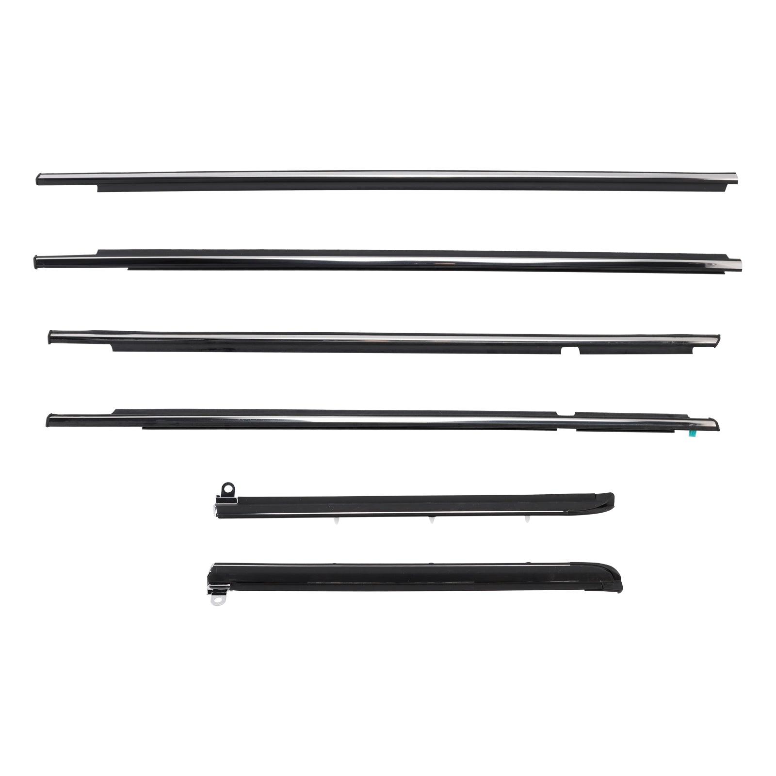 2003-2009 Toyota Lexus GX470 6pcs Quarter & Door Belt Moulding Weatherstrip