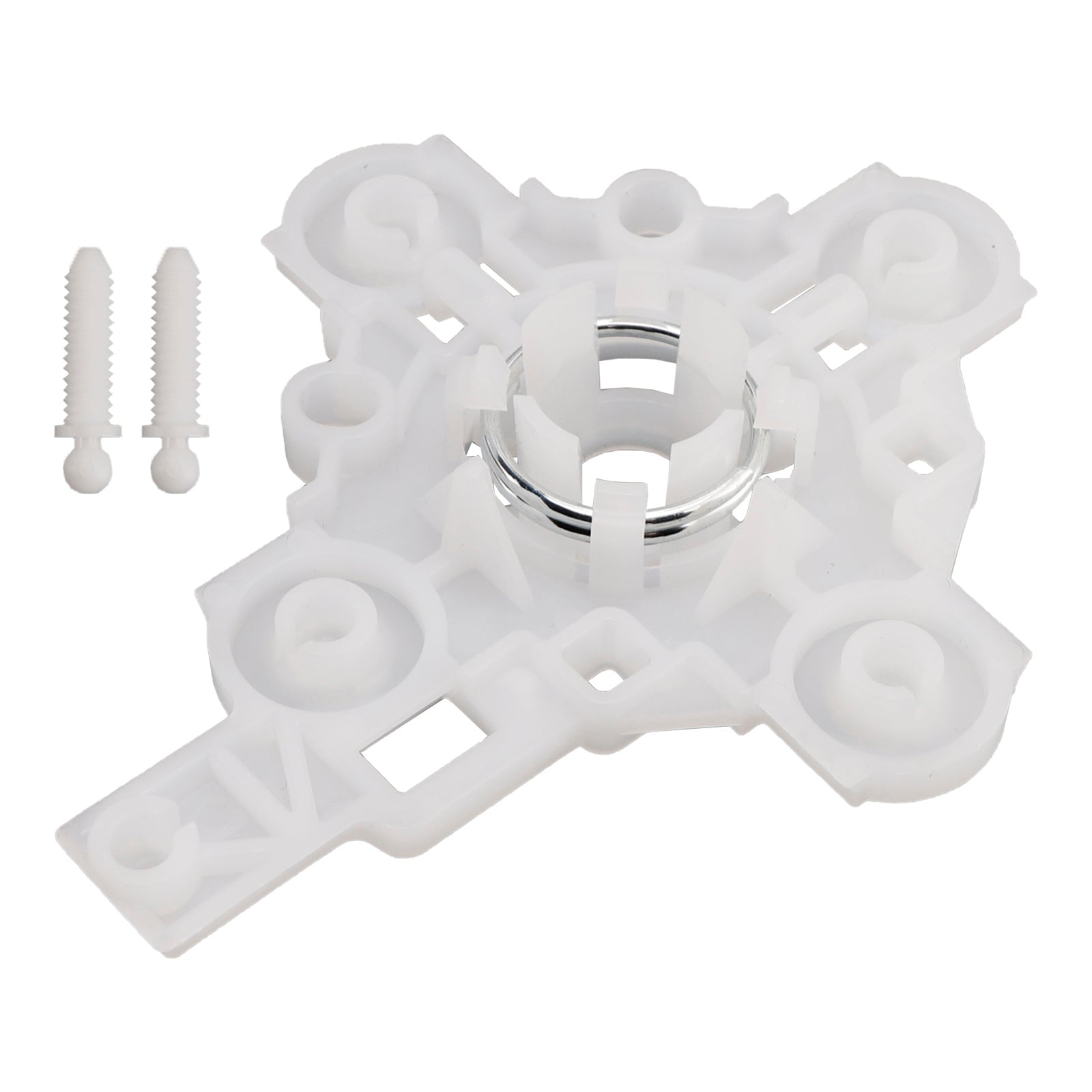 Right Car Side Mirror Glass Lens White Plastic Bracket Clip Holder for Honda