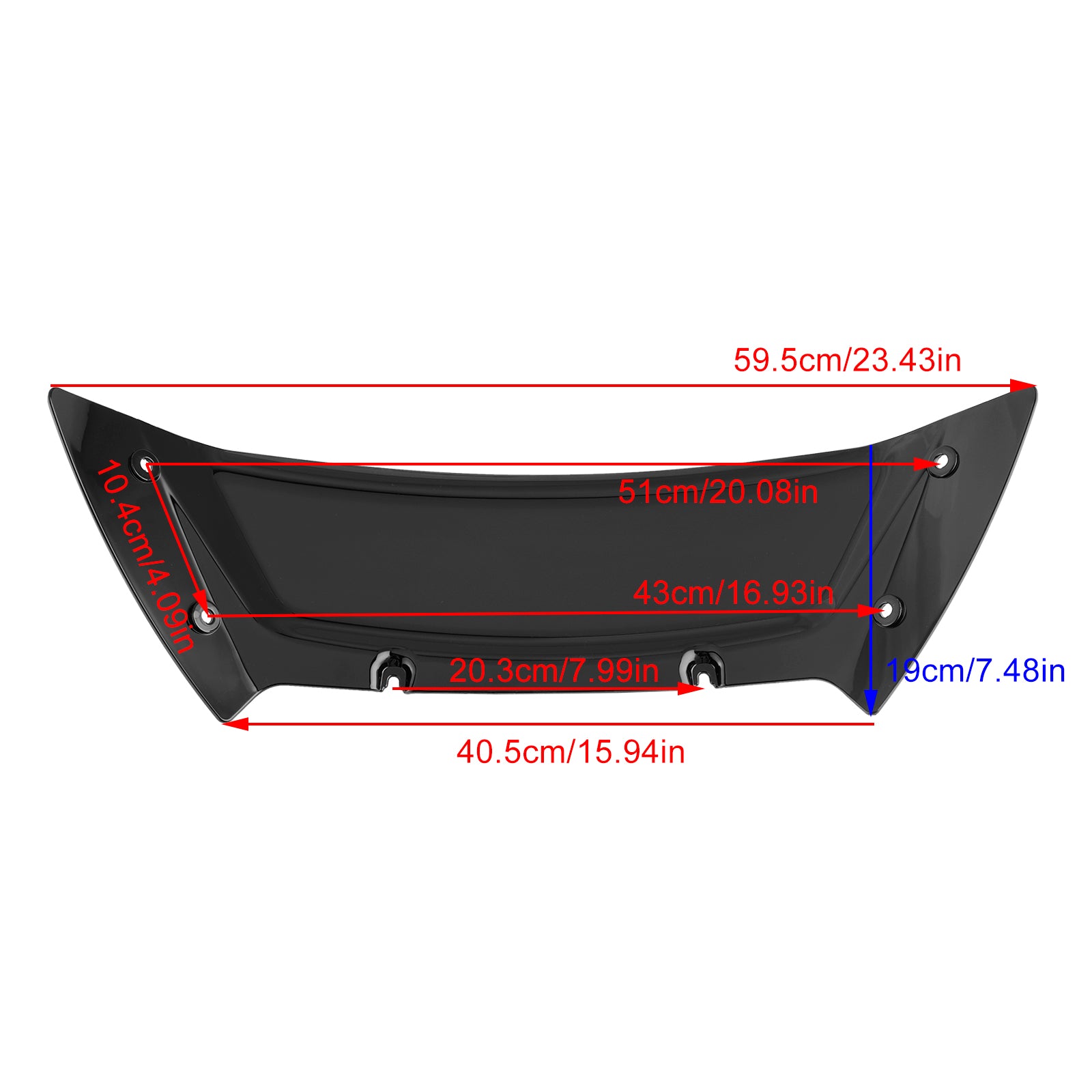 Pare-brise adapté pour CVO Road Glide FLTRXSE 2023 2024