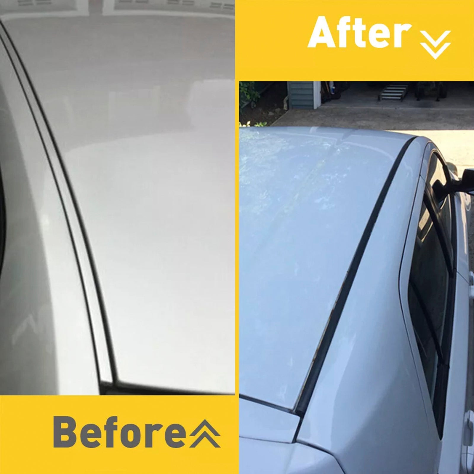 Moldura de techo para Scion xB 2008-2015, 2 piezas, centro izquierdo & Goma del lado derecho