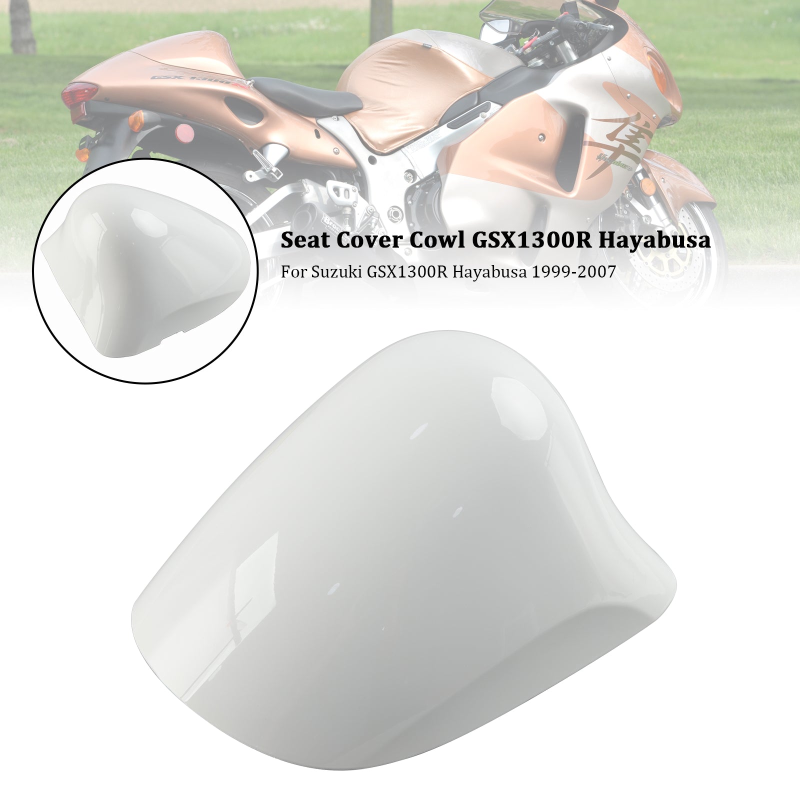 Rear Seat Fairing Cover For Suzuki GSX1300R GSX-R1300 Hayabusa 1999-2007