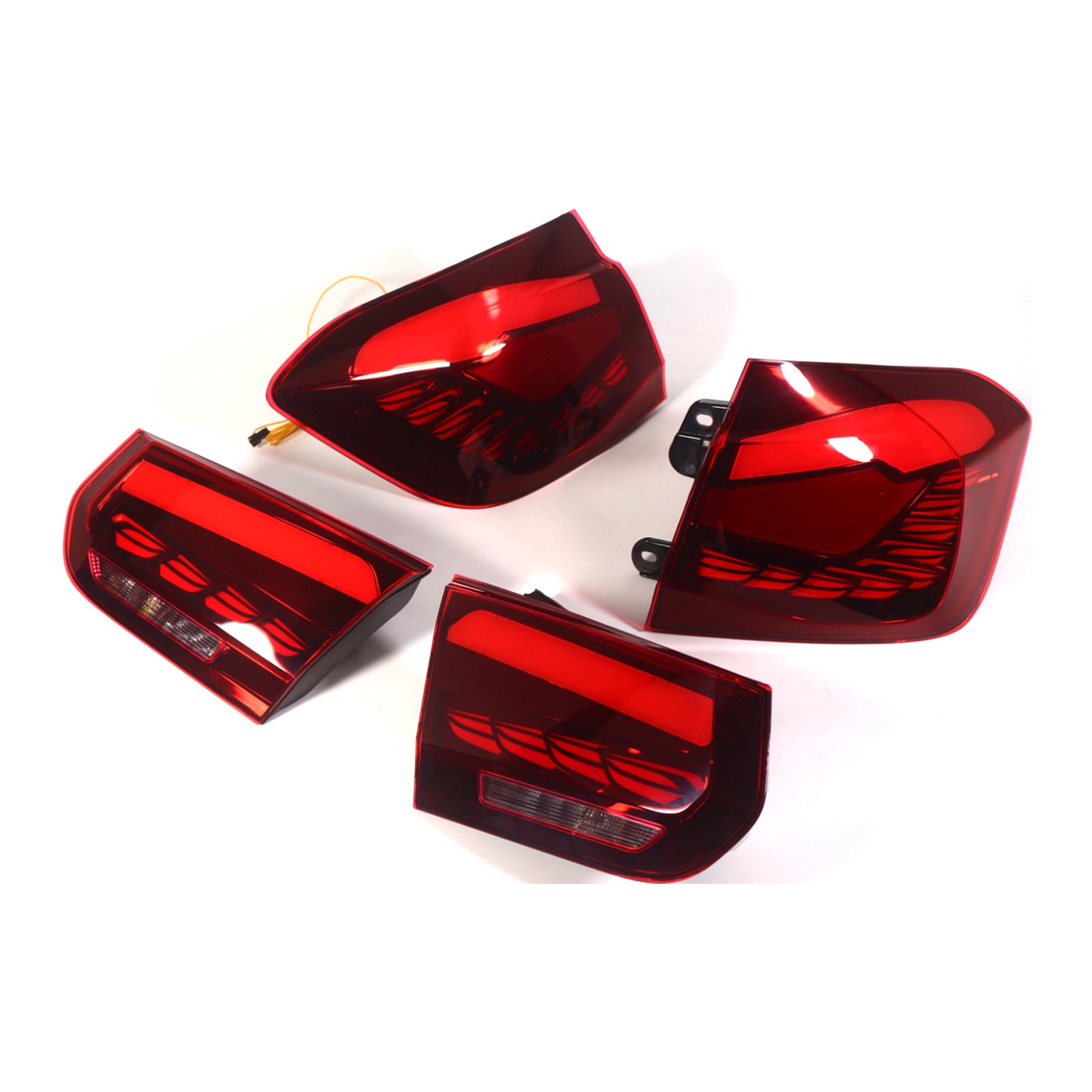 BMW Série 3 F30 330D/335D XDrive L 2012-2018&Ensemble de feux arrière à LED rouges R 63217313039 63217372793