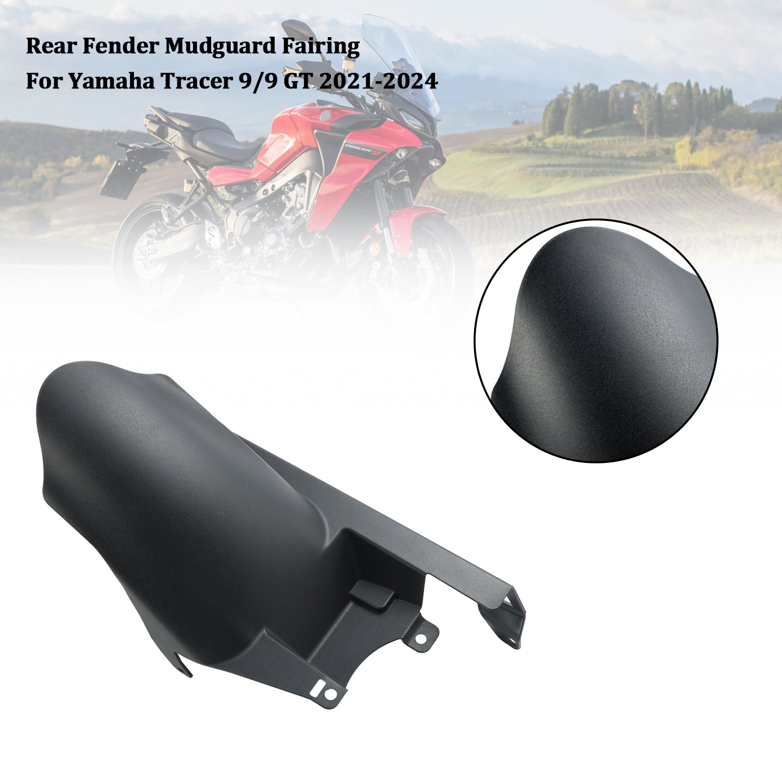 Capot de carénage de garde-boue arrière pour Yamaha Tracer 9 / GT 2021 – 2024