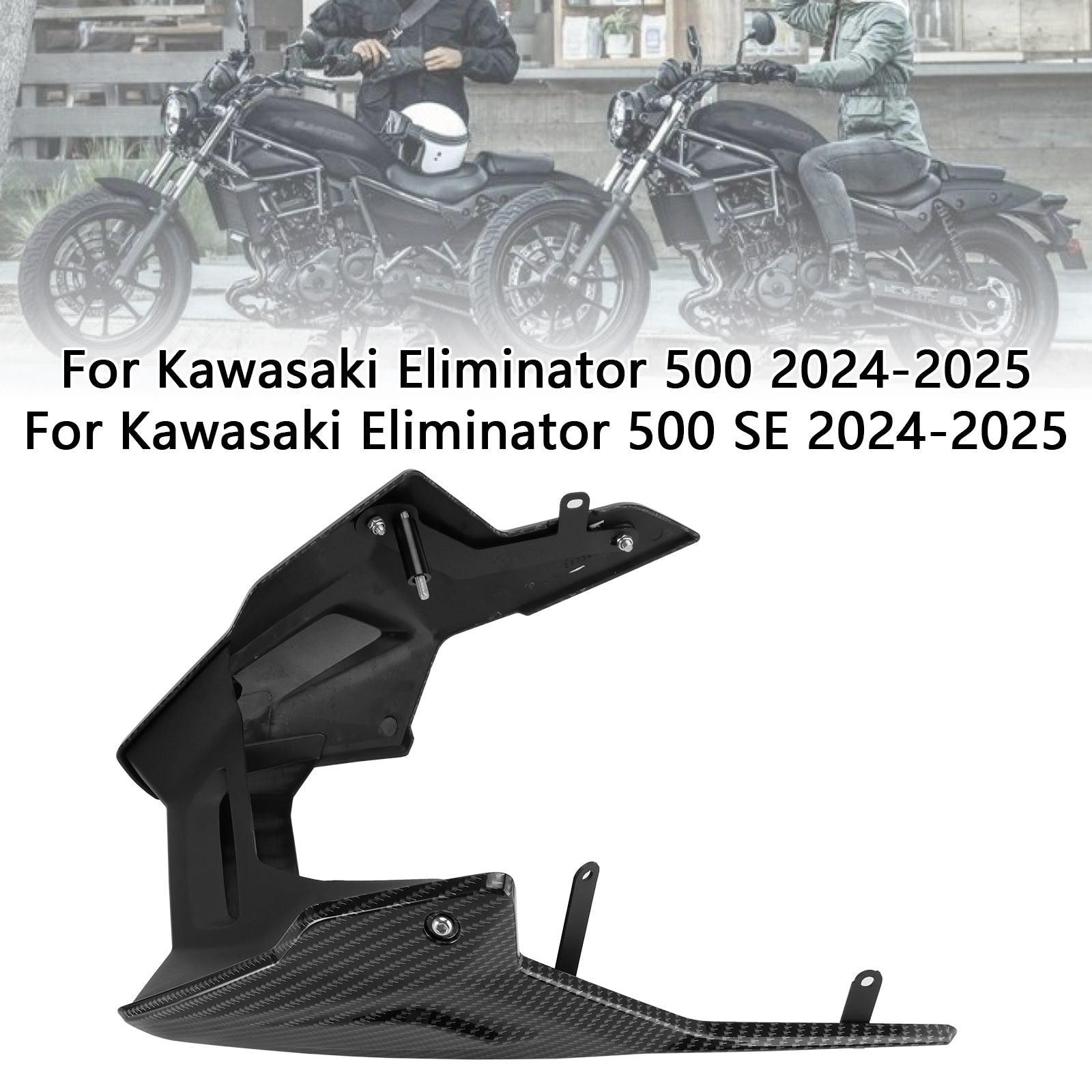 2024-2025 Kawasaki Eliminator 400/450/500 Carénages inférieurs Pan complet