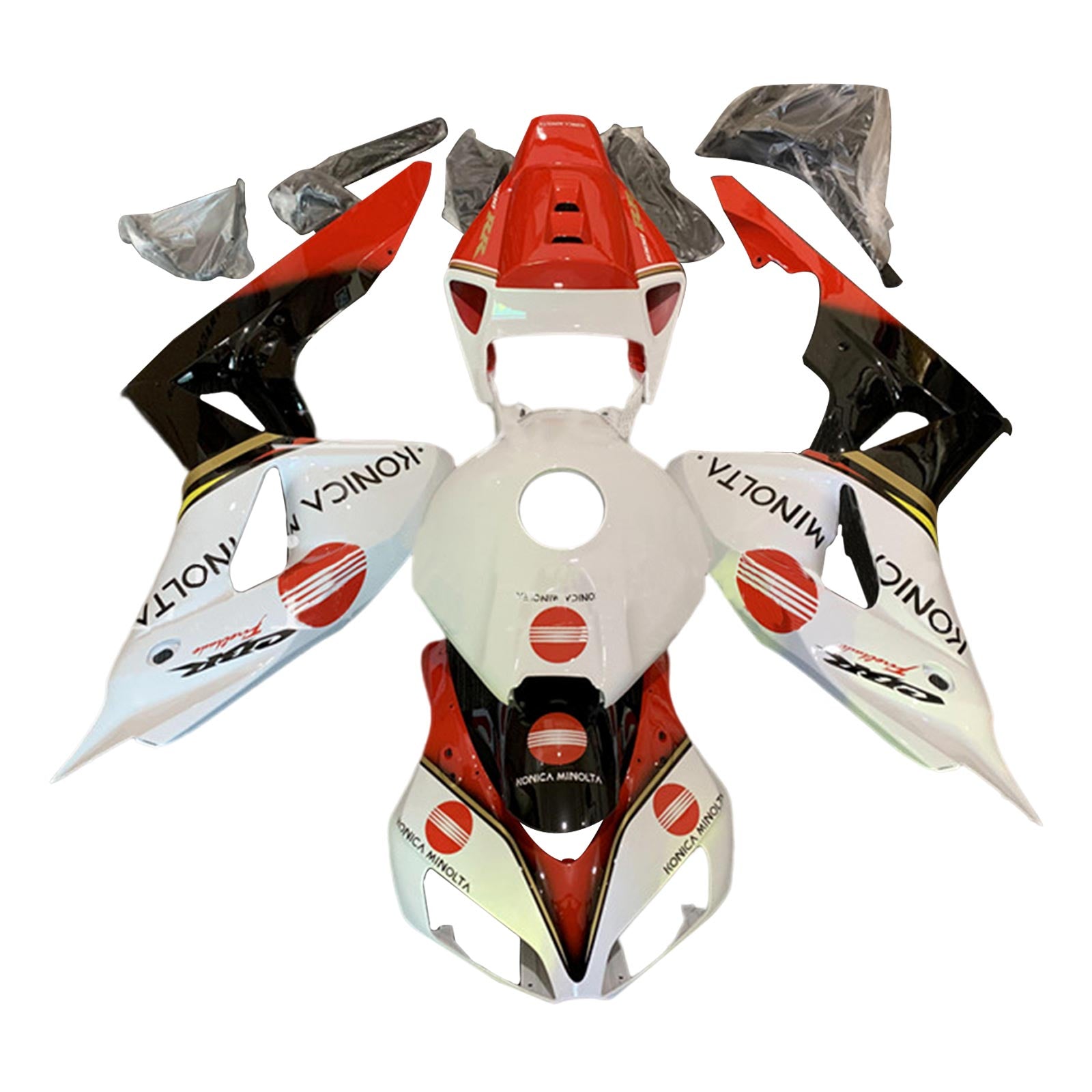 2006-2007 Honda CBR1000RR Kit de carenado Carrocería Plástico ABS
