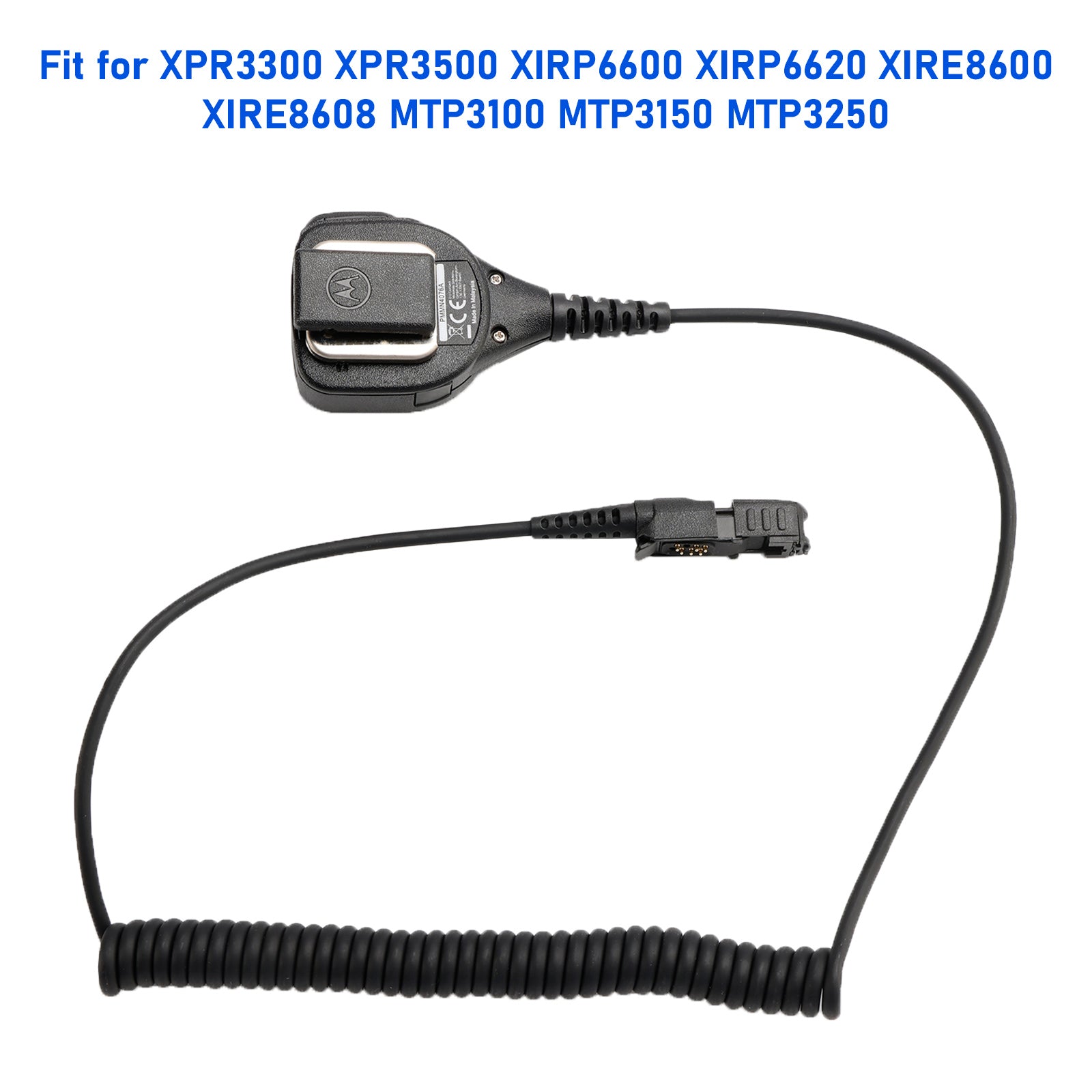 P6600-SM08 Microfoonluidspreker PMMN4076A voor XPR3300 XIRP6600 MTP3150 MTP3250