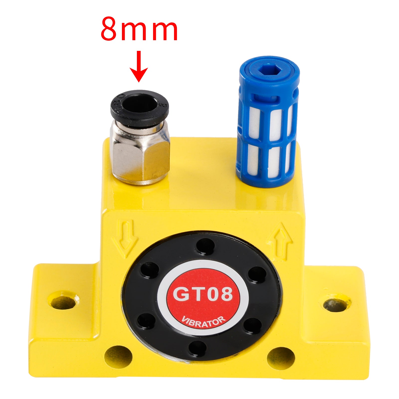 Pneumatische turbinevibrators GT8/10/13/16/20/25 Stille gouden industriële vibrator