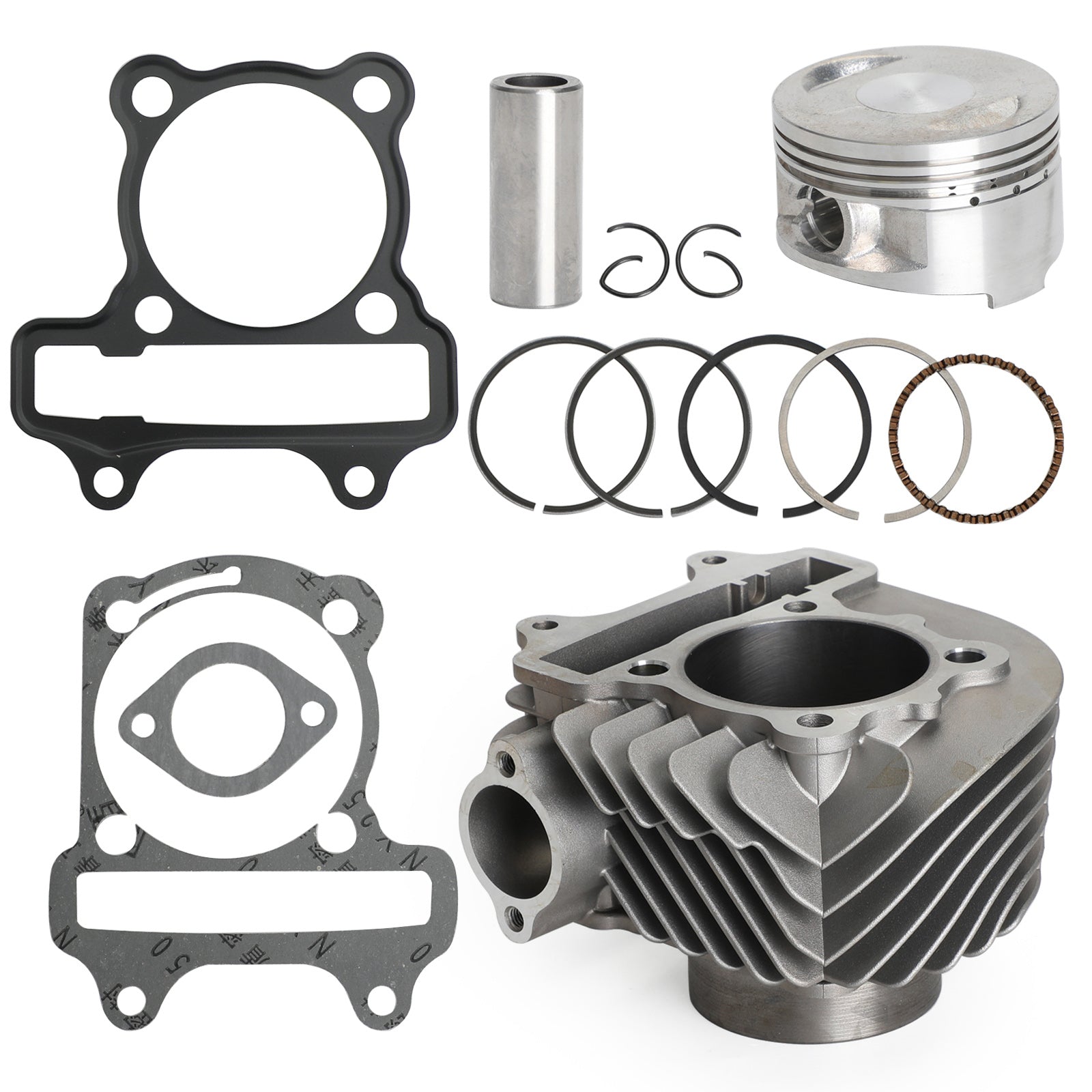 172cc 180cc 61mm Big Bore Cylinder Kit For GY6 150cc Chinese Scooter ATV Buggy