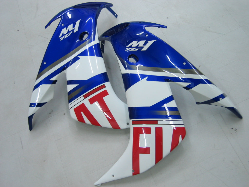 2004-2006 Yamaha YZF-R1 Blauw Wit No.46 Racing stroomlijnkappen Generiek