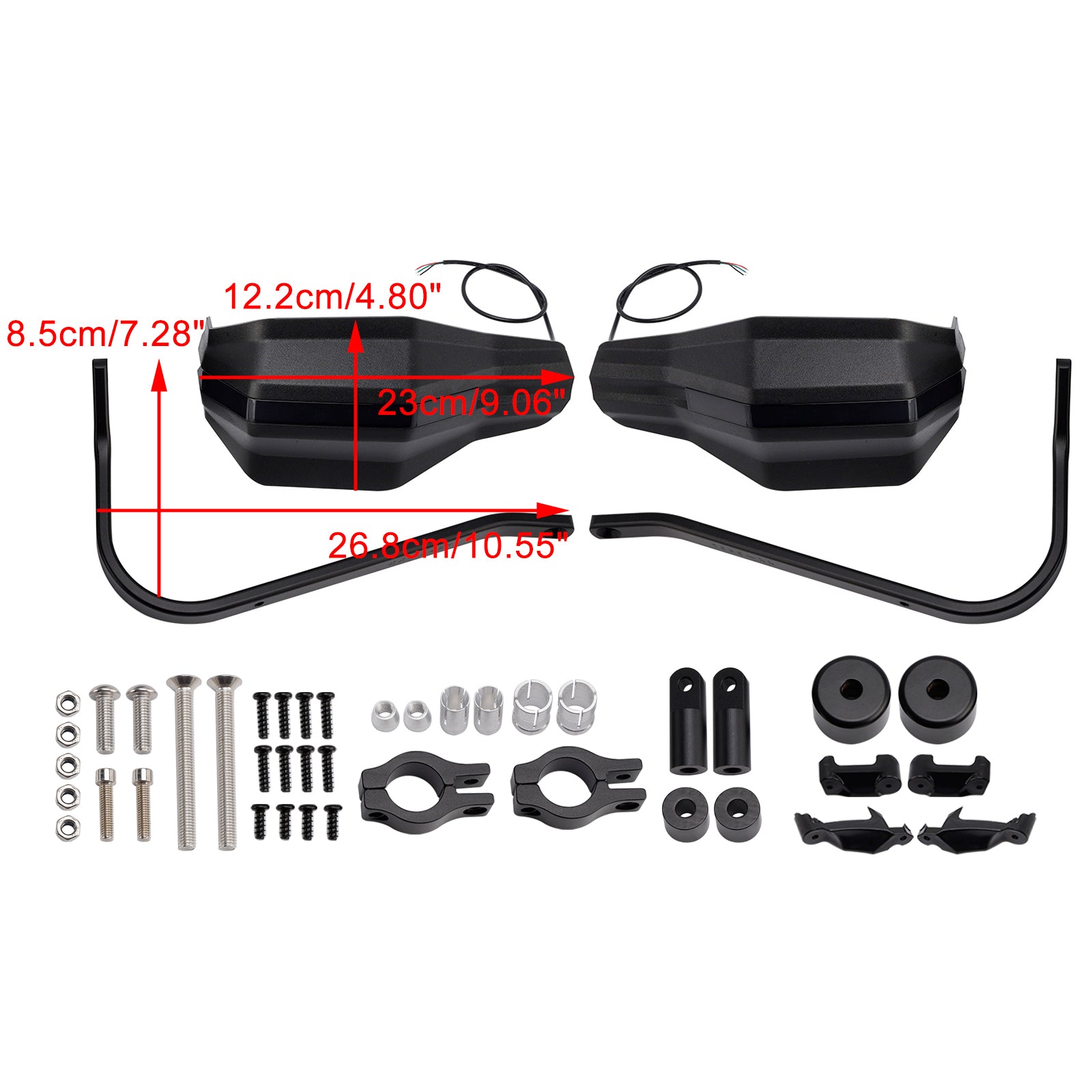 Handskyddsskydd för Honda NX400 NX500 2024 CB500X CB400X 2020-2023