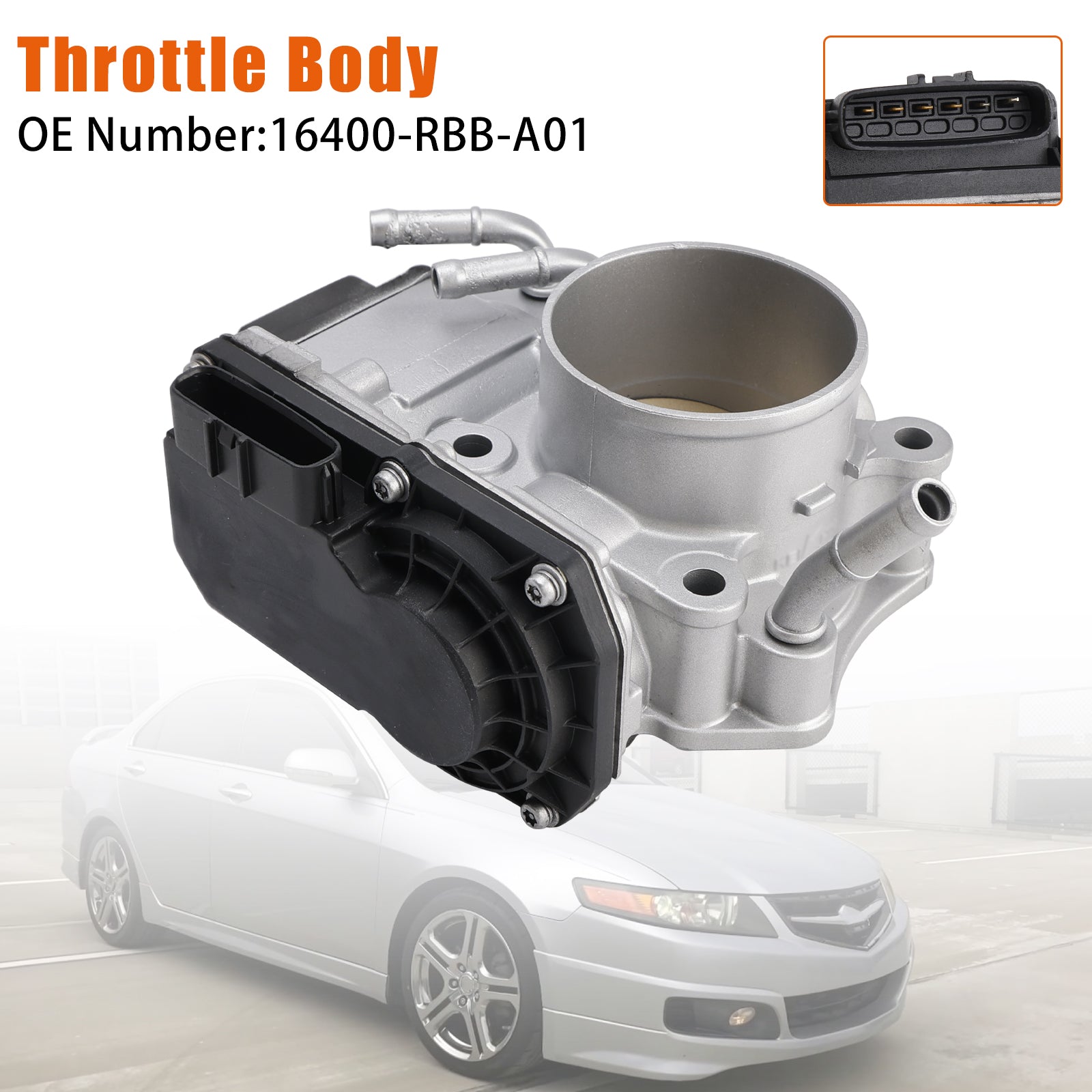 16400-RBB-A01 For Honda Acura TSX 2.4L 2006-2008 Electronic Throttle Body
