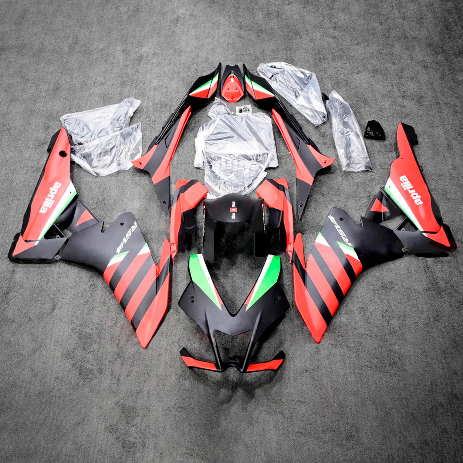 2009-2015 Aprilia RSV4 1000 Kit de carénage d'injection carrosserie plastique ABS