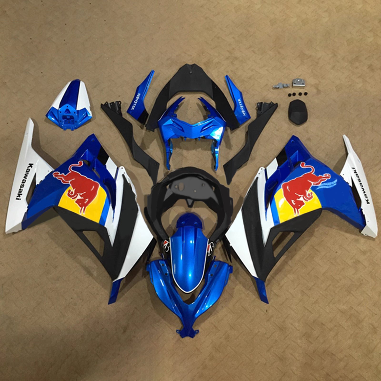 Kit carena iniezione carrozzeria in plastica ABS adatta per Kawasaki EX300 Ninja 300 2013-2024