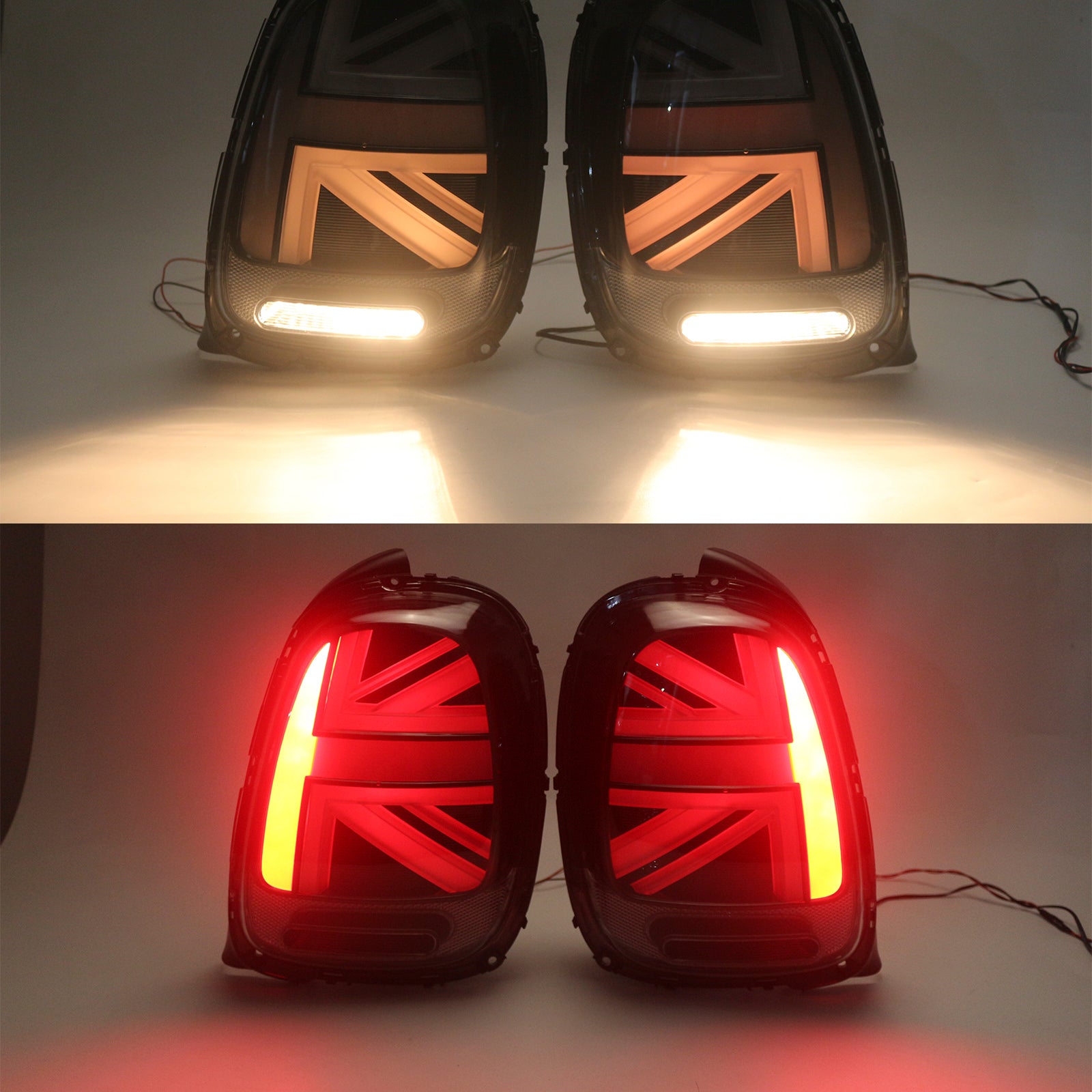 L&Feux arrière à LED fumés pour Mini Cooper F55 F56 F57 2014-2023
